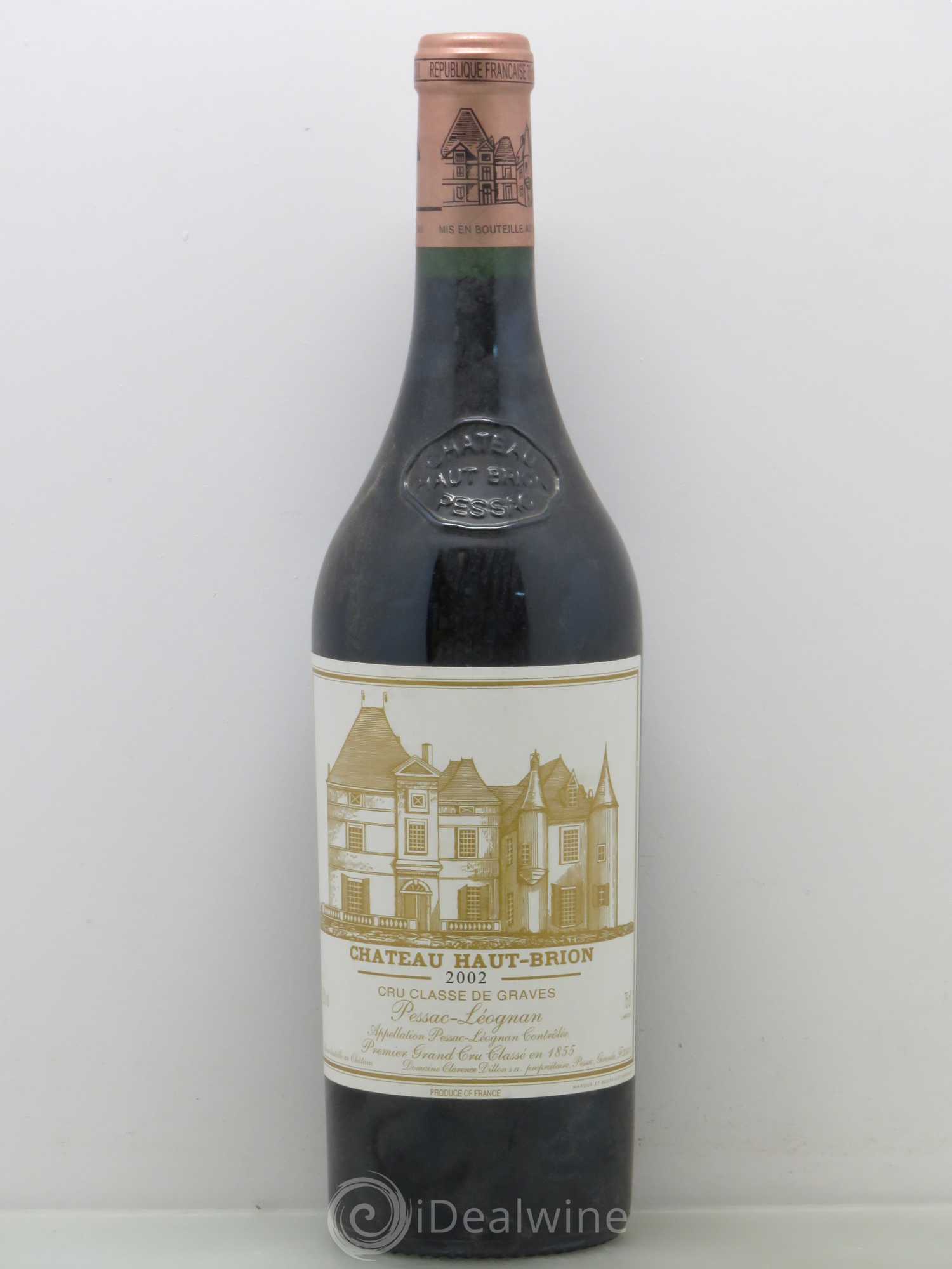 Château Haut Brion 1er Grand Cru Classé 2002 - Lot de 1 bouteille - 0