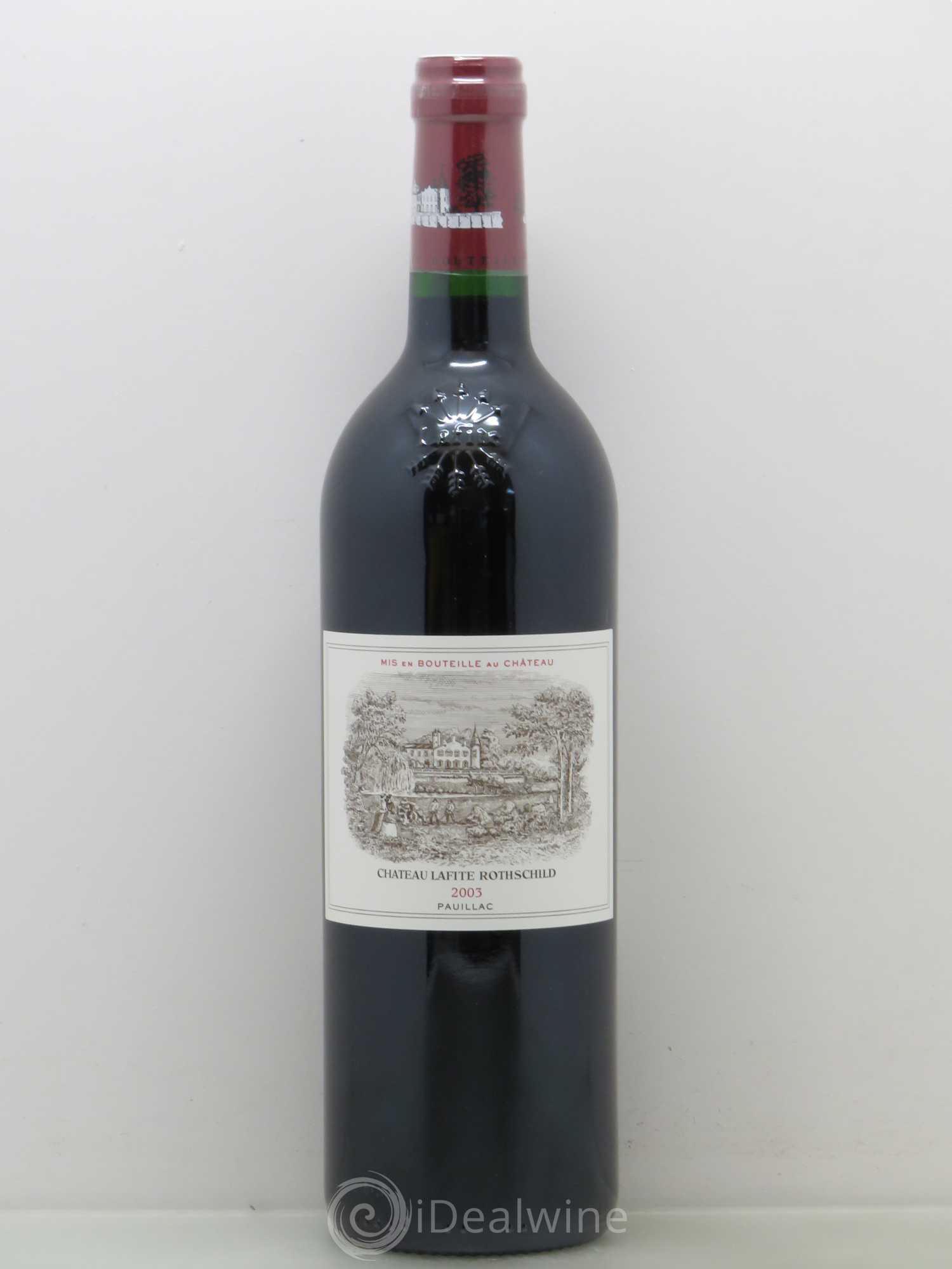 Château Lafite Rothschild 1er Grand Cru Classé 2003 - Lot de 1 bouteille - 0