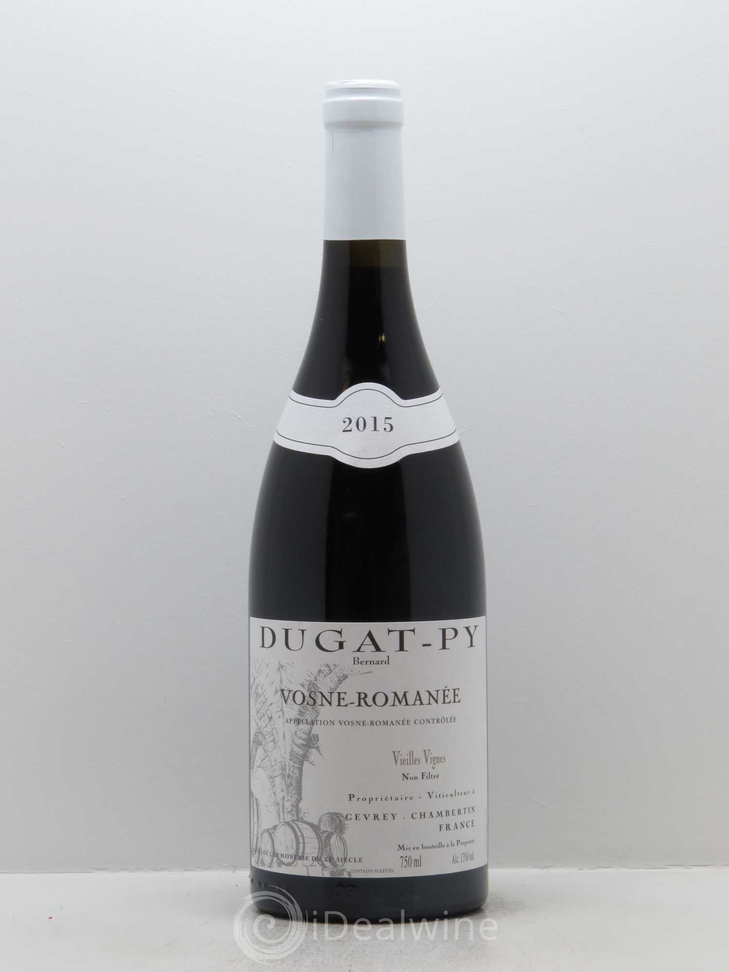 Vosne-Romanée Vieilles Vignes Dugat-Py 2015 - Lot de 1 bouteille - 0