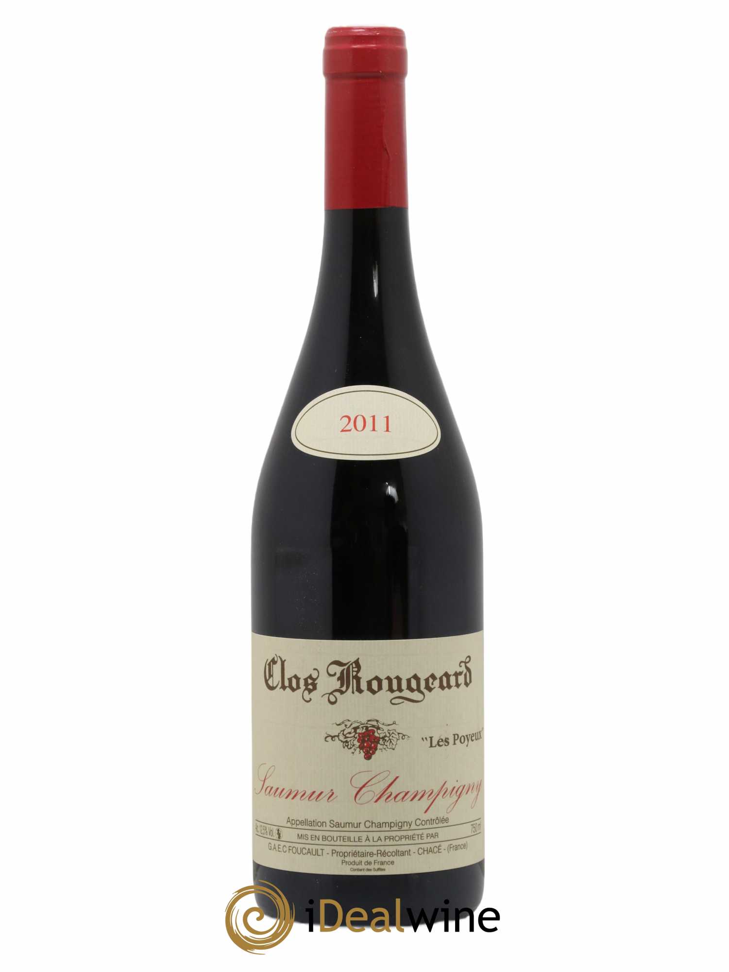 Saumur-Champigny Les Poyeux Clos Rougeard 2011 - Lot de 1 bouteille - 0