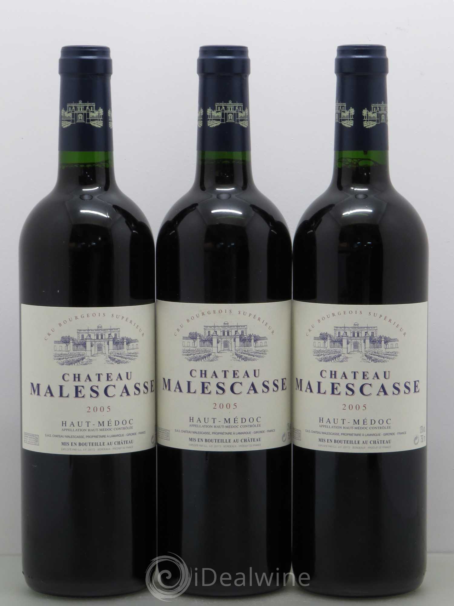 Château Malescasse Cru Bourgeois Exceptionnel 2005 - Lot de 12 bouteilles - 4