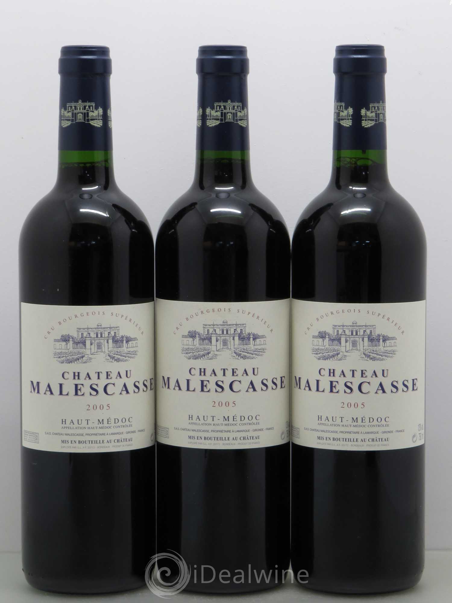 Château Malescasse Cru Bourgeois Exceptionnel 2005 - Lot de 12 bouteilles - 4