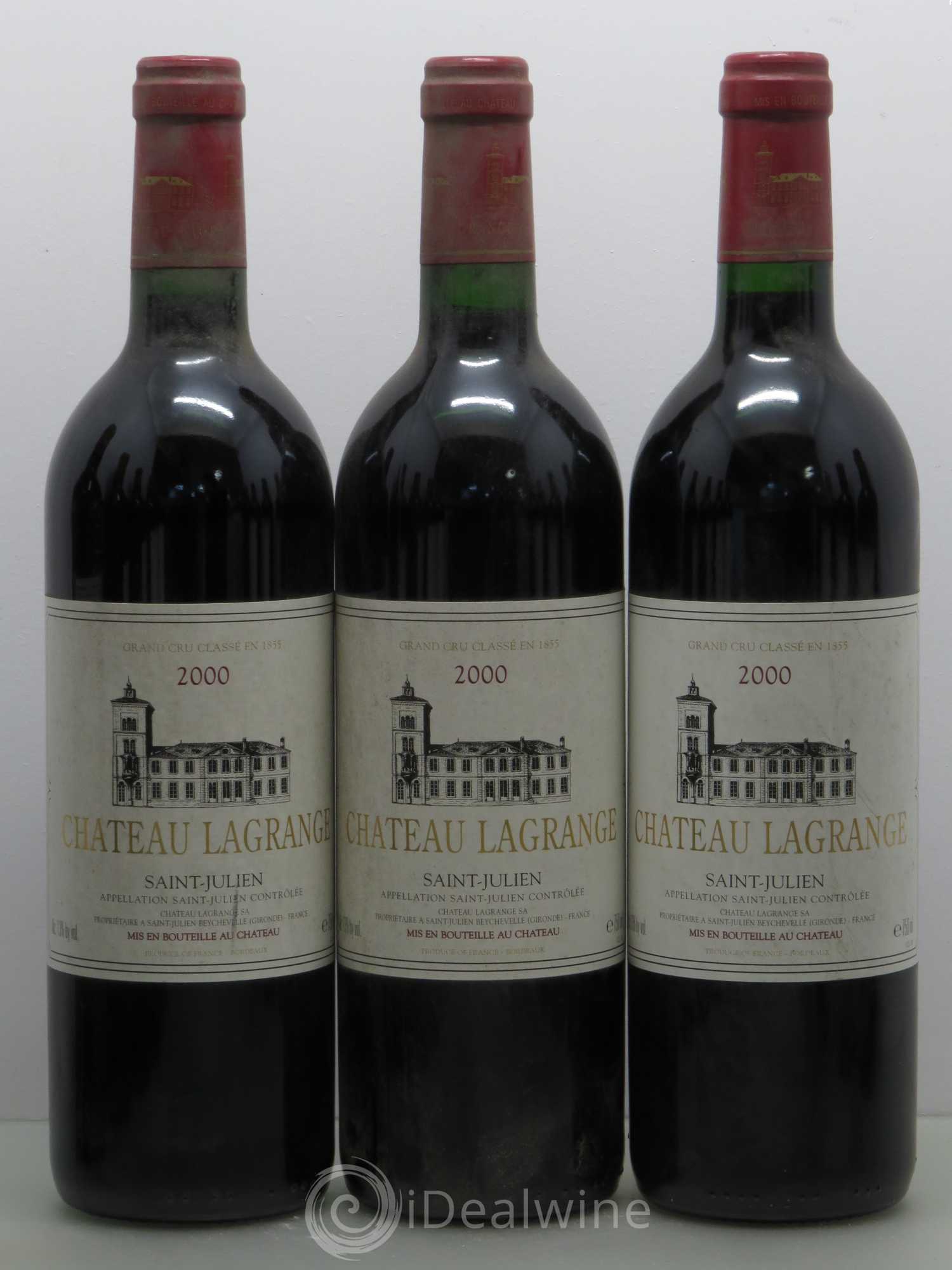 Château Lagrange 3ème Grand Cru Classé 2000 - Lot de 12 bouteilles - 1