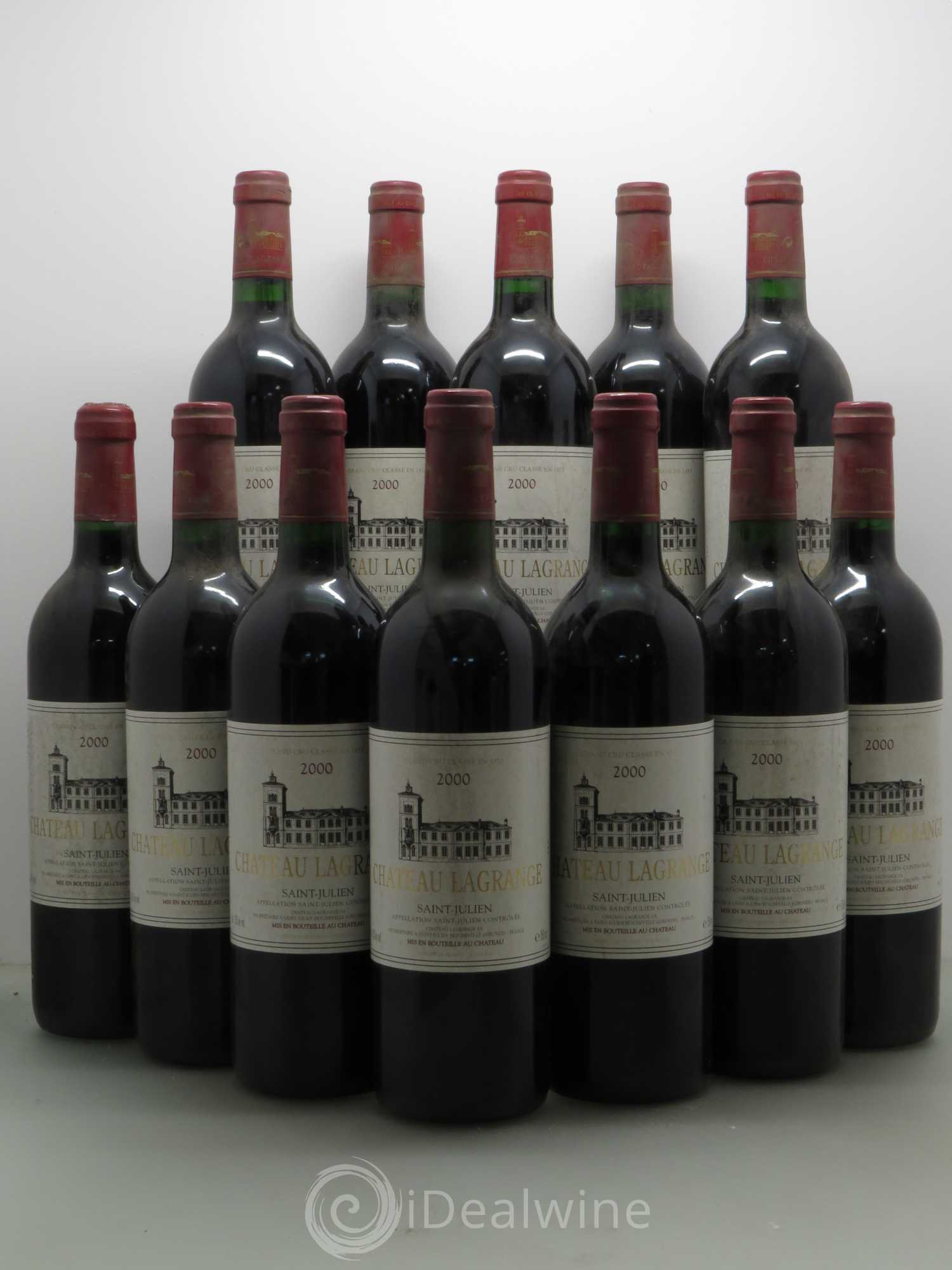 Château Lagrange 3ème Grand Cru Classé 2000 - Lot de 12 bouteilles - 0