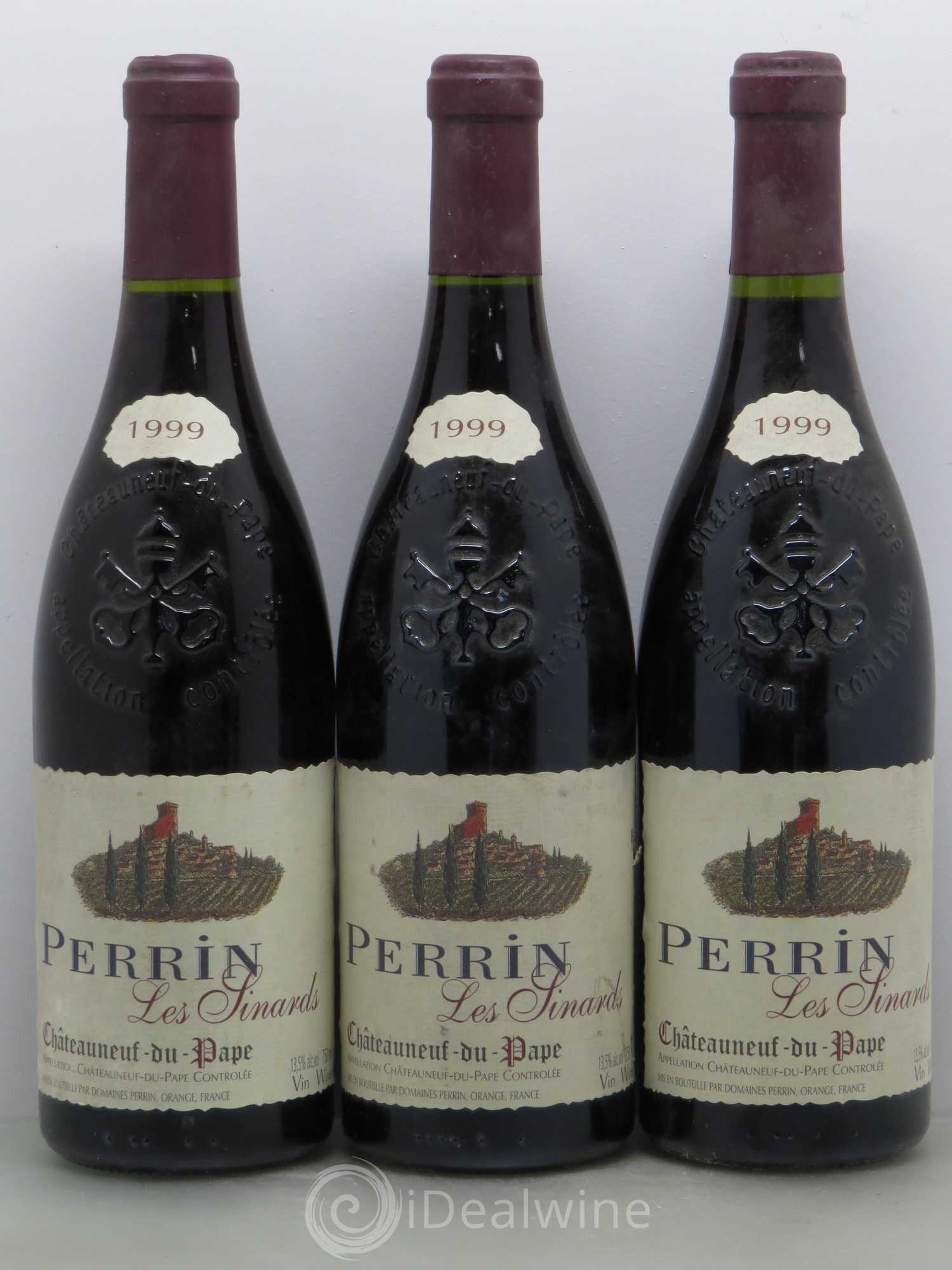 Châteauneuf-du-Pape Perrin & Fils Les Sinards 1999 - Lot de 6 bouteilles - 2