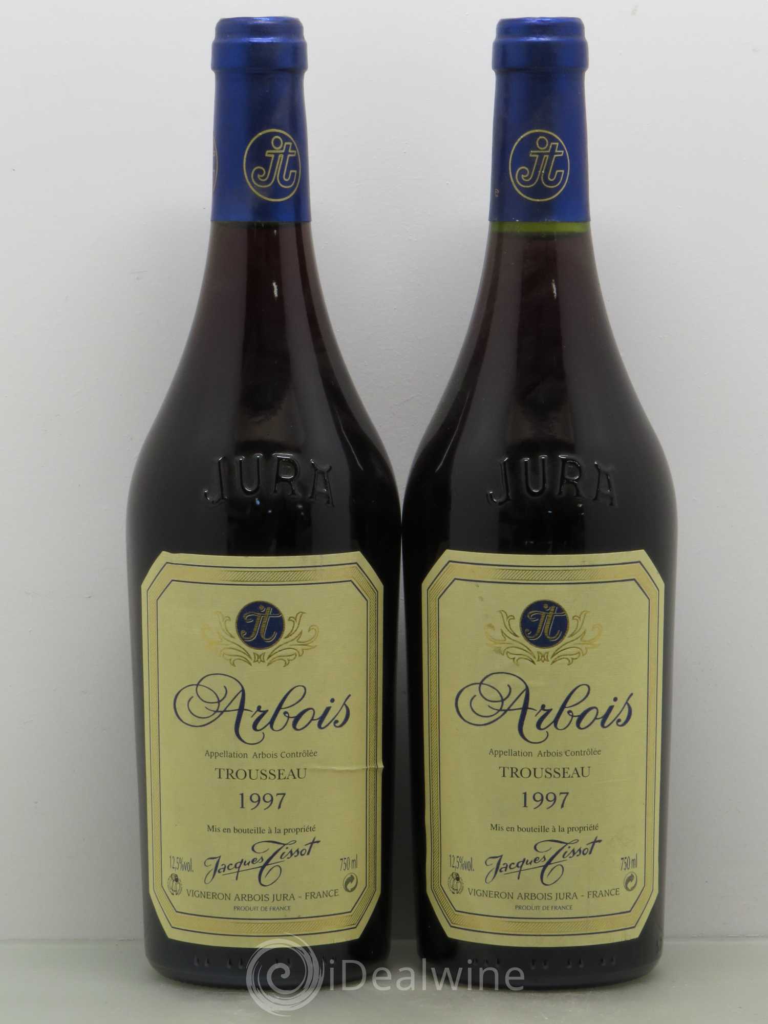Arbois Trousseau Jacques Tissot 1997 - Posten von 2 Flaschen - 0