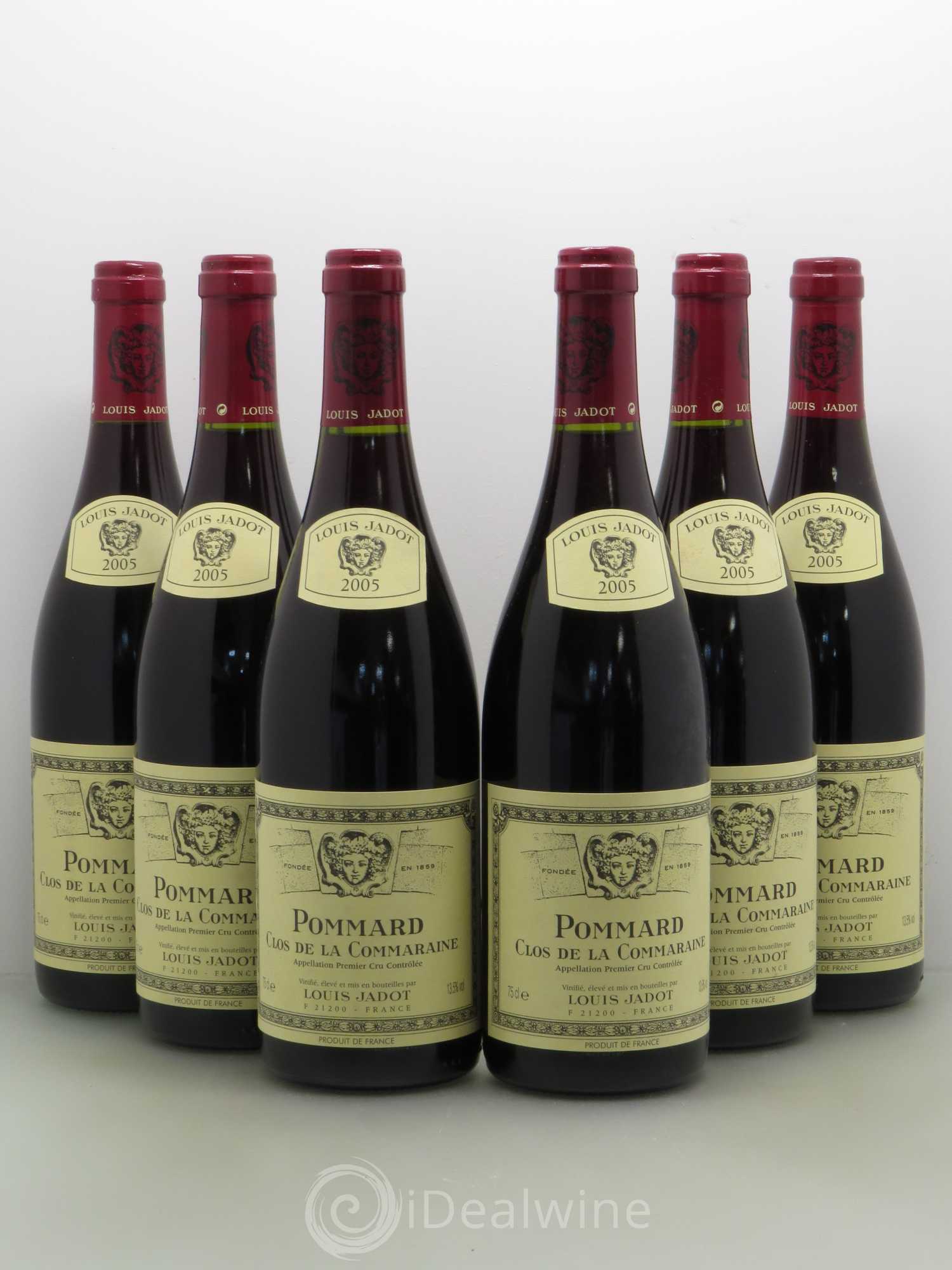 Pommard 1er Cru Clos de La Commaraine Louis Jadot 2005 - Posten von 6 Flaschen - 0