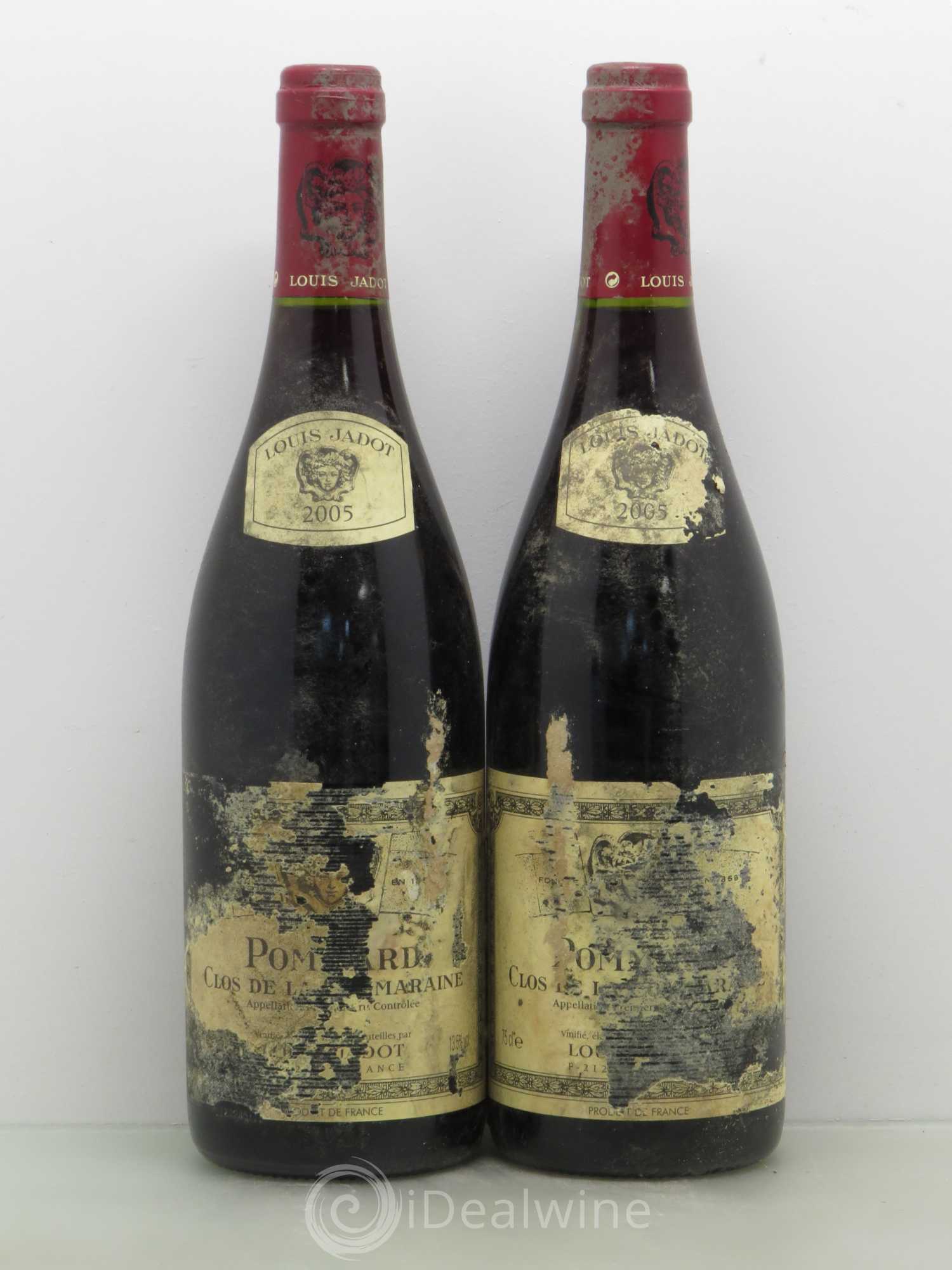 Pommard 1er Cru Clos de La Commaraine Louis Jadot 2005 - Posten von 2 Flaschen - 0