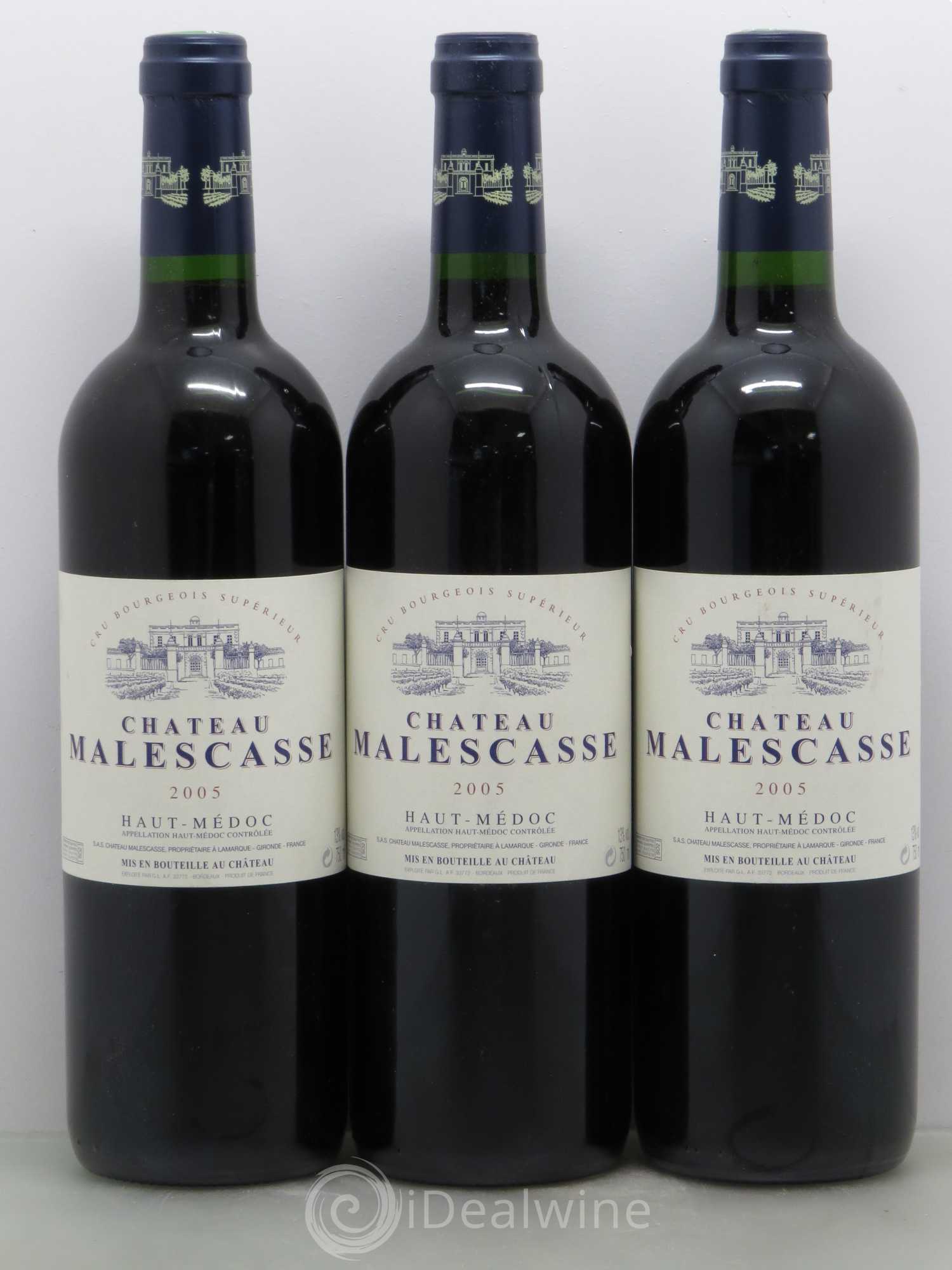 Château Malescasse Cru Bourgeois Exceptionnel 2005 - Lot de 12 bouteilles - 4
