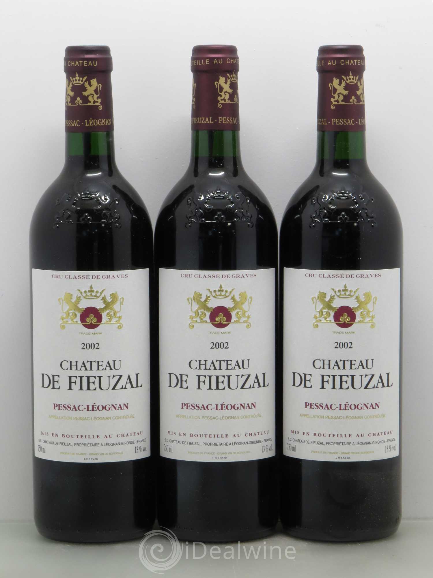 Château de Fieuzal Cru Classé de Graves 2002 - Lot de 12 bouteilles - 4