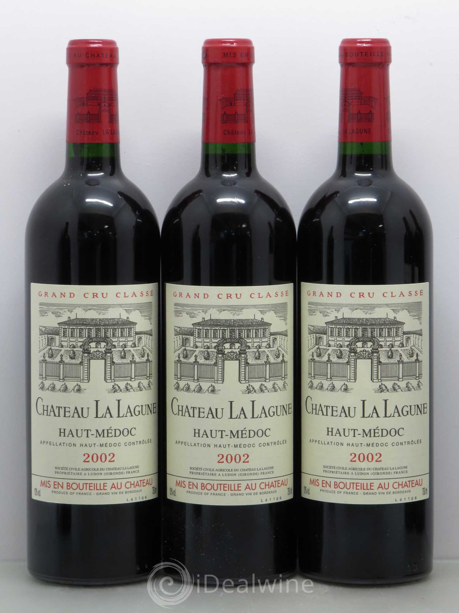 Château la Lagune 3ème Grand Cru Classé 2002 - Lot de 12 bouteilles - 3