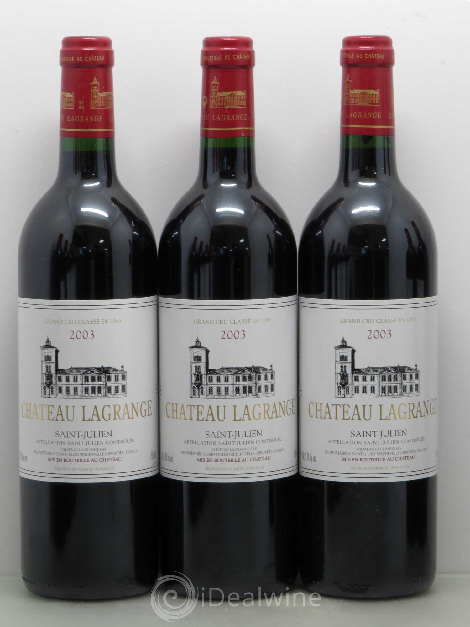 Château Lagrange 3ème Grand Cru Classé 2003 - Lot de 12 bouteilles - 2