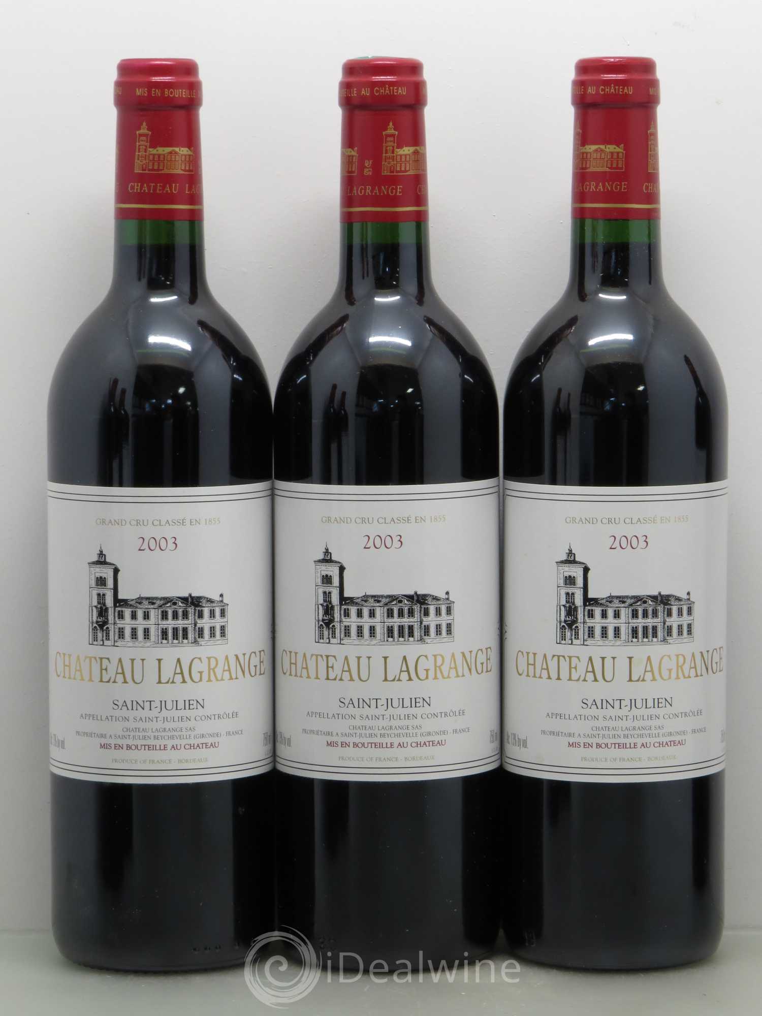 Château Lagrange 3ème Grand Cru Classé 2003 - Lot de 12 bouteilles - 3