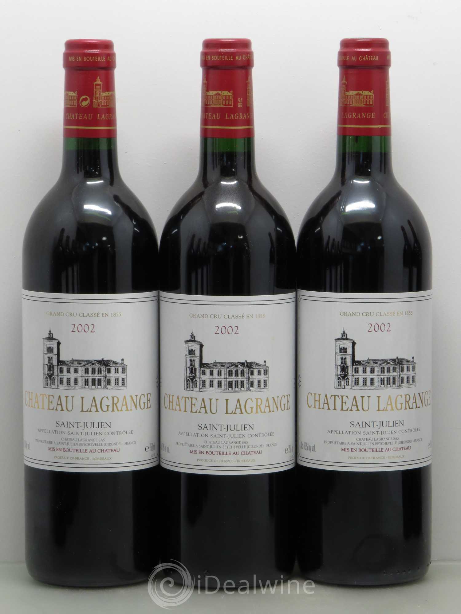 Château Lagrange 3ème Grand Cru Classé 2002 - Lot de 12 bouteilles - 2
