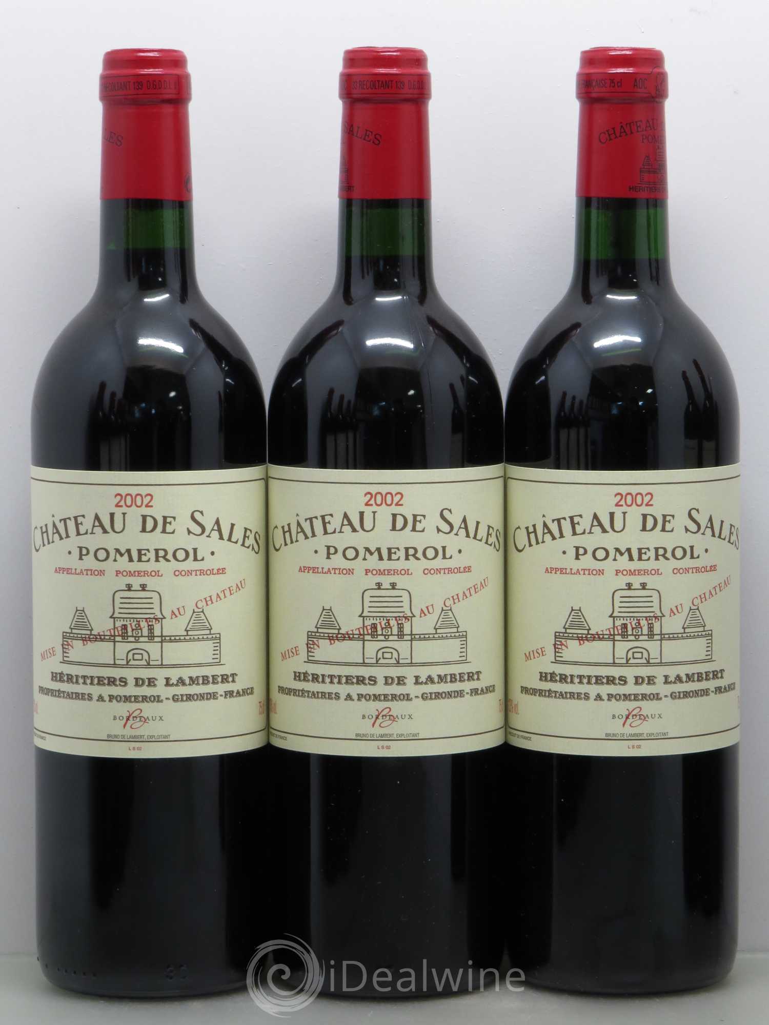 Château de Sales 2002 - Lot de 12 bouteilles - 2