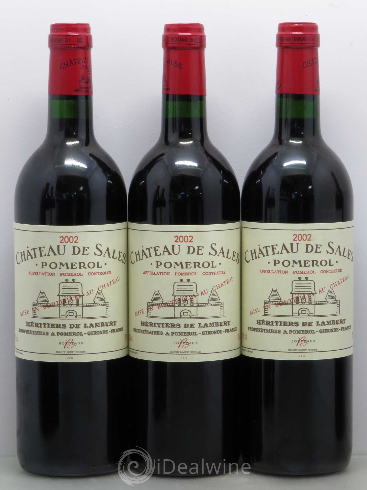 Château de Sales 2002 - Lot de 12 bouteilles - 3