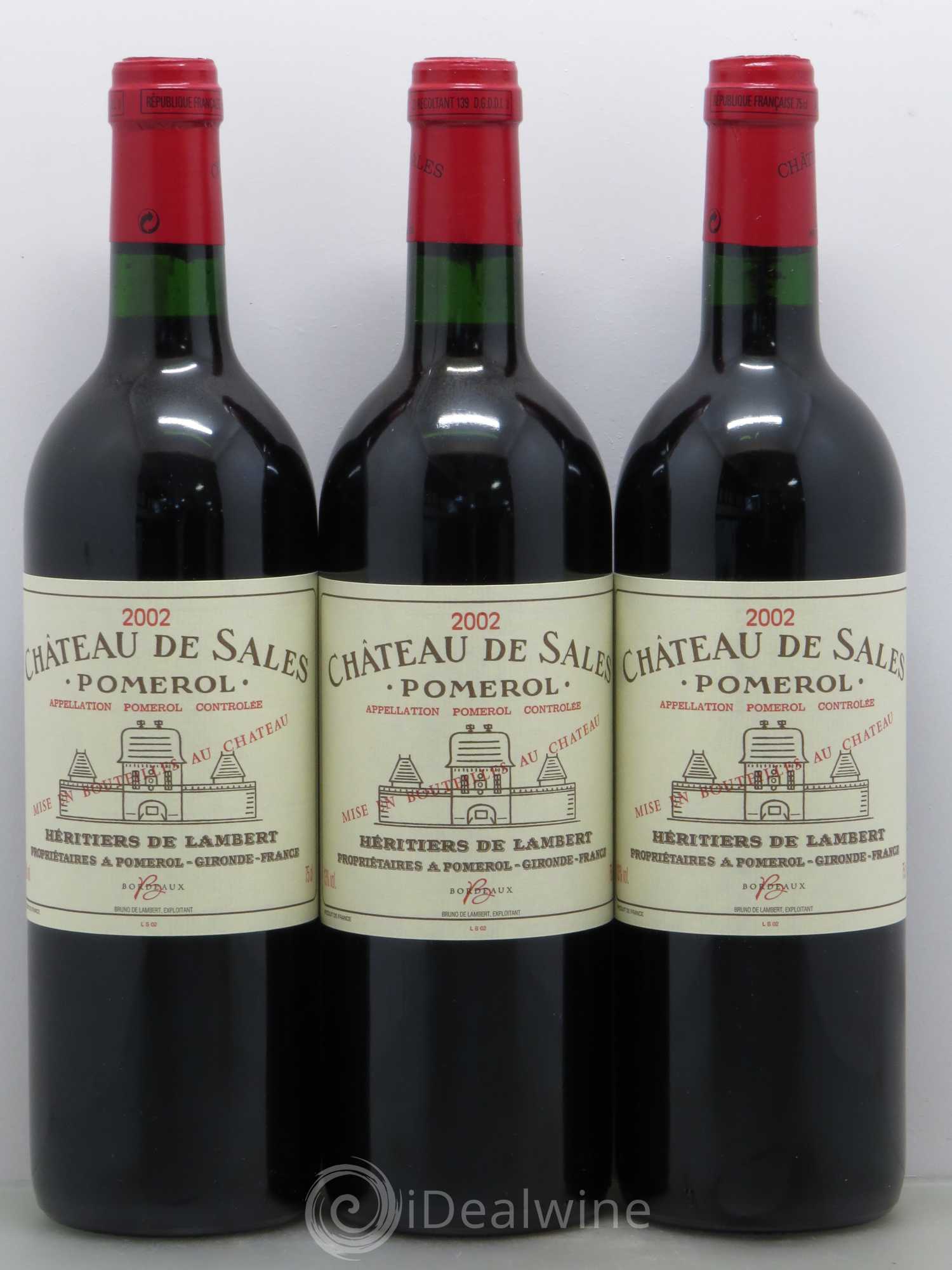 Château de Sales 2002 - Lot de 12 bouteilles - 4