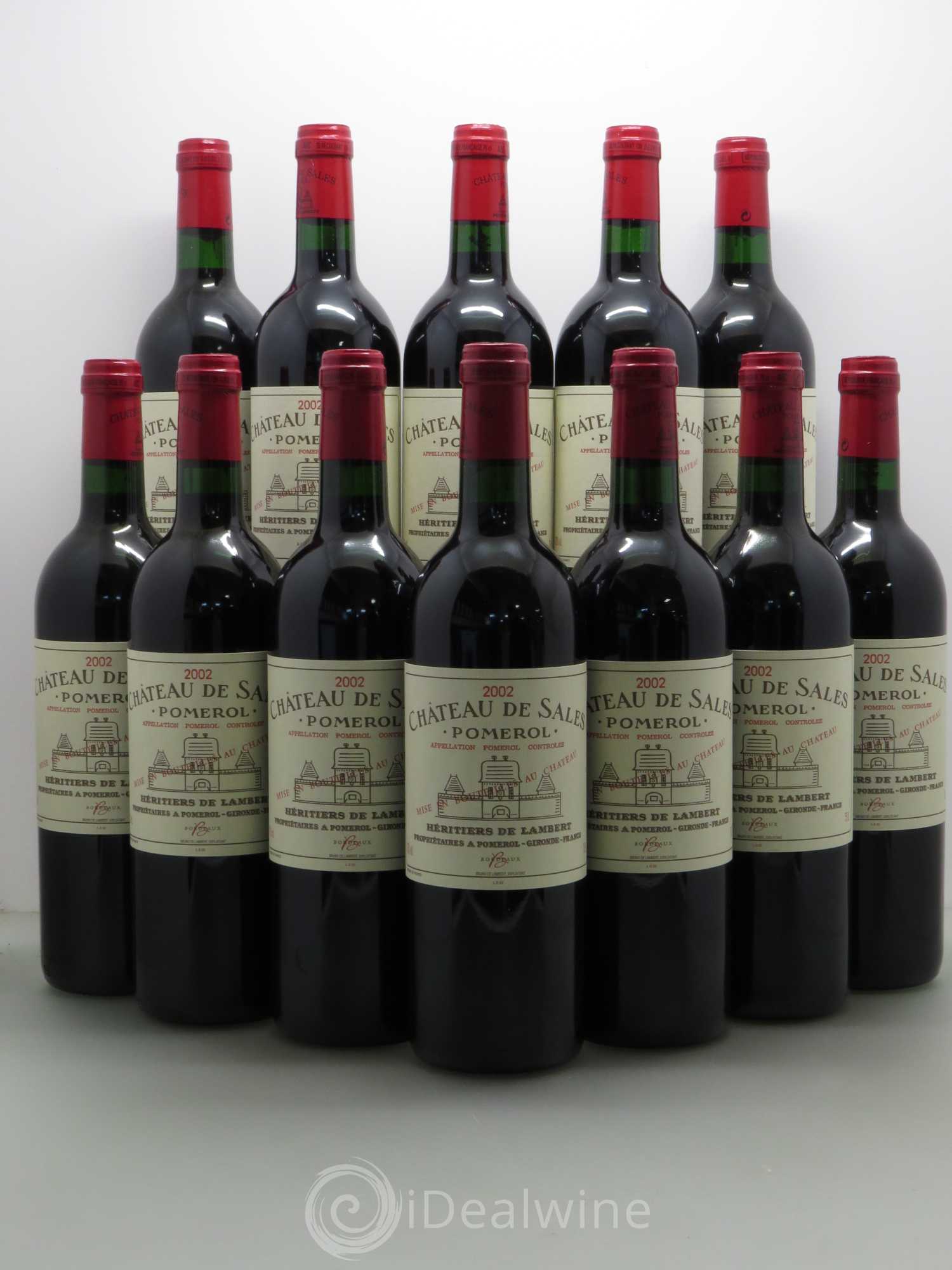 Château de Sales 2002 - Lot de 12 bouteilles - 0
