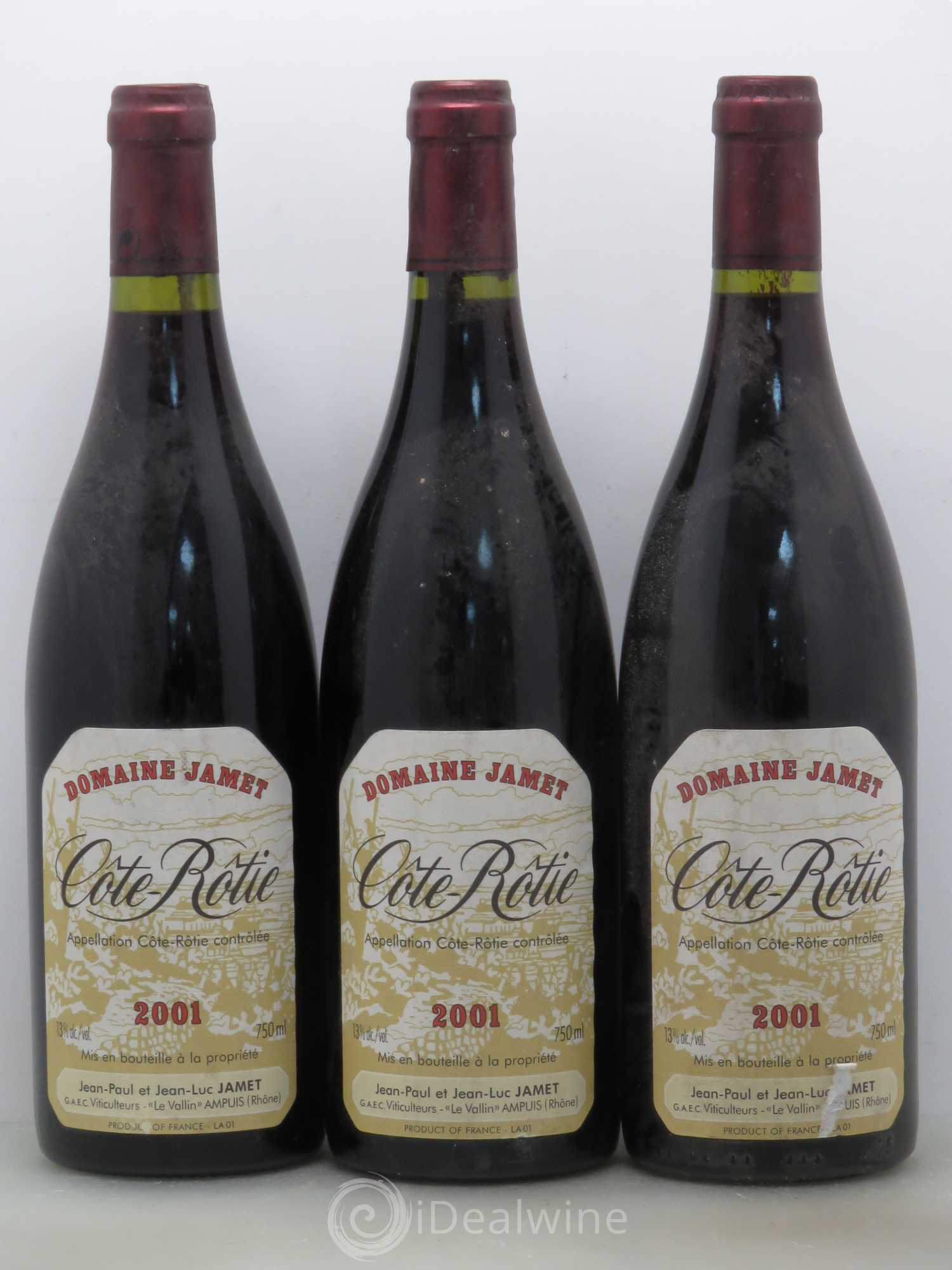 Côte-Rôtie Jamet (Domaine) 2001 - Lot de 6 bouteilles - 2