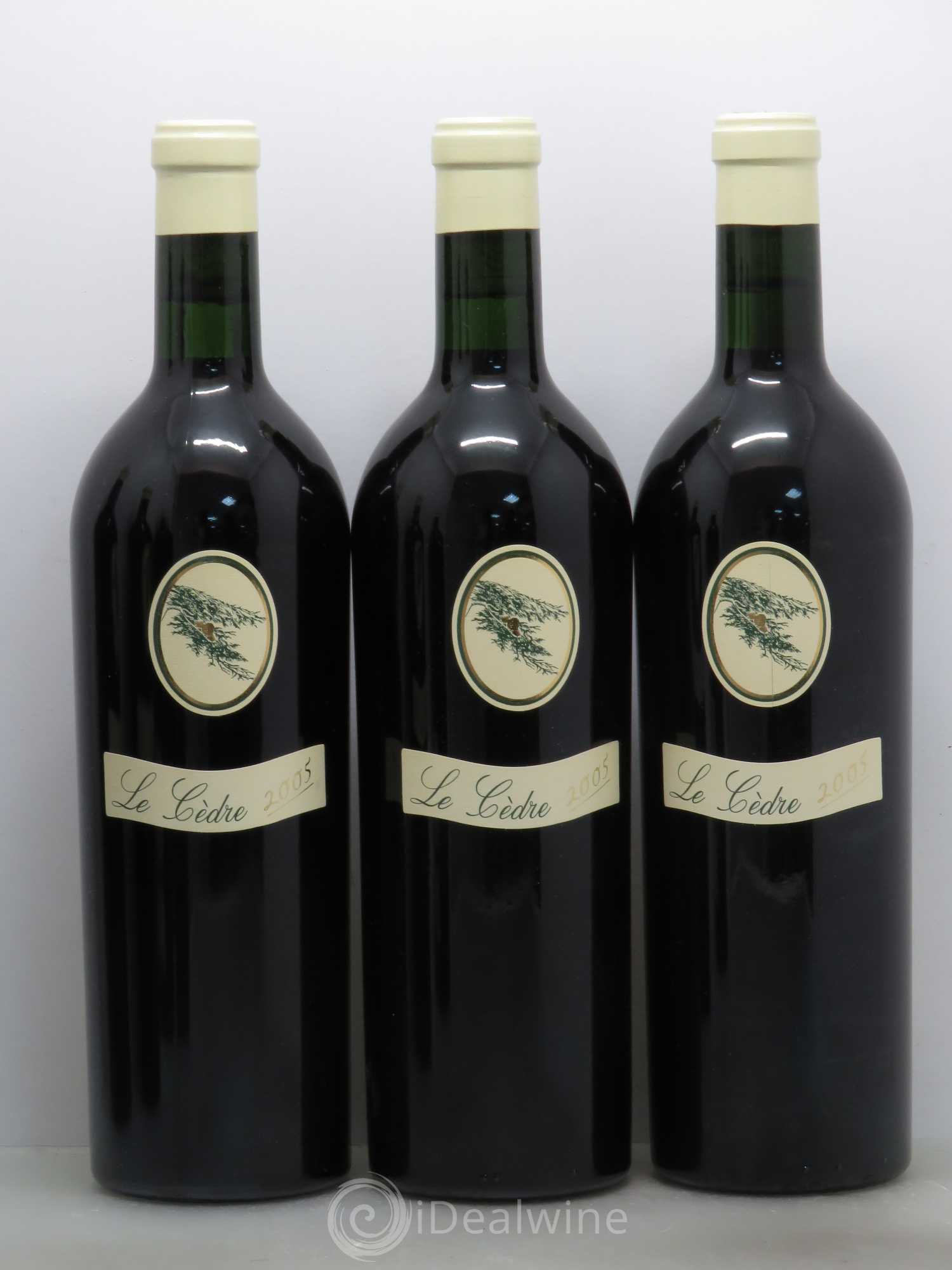 Cahors Château du Cèdre Cuvée Le Cèdre Pascal et Jean-Marc Verhaeghe 2005 - Lot de 6 bouteilles - 1