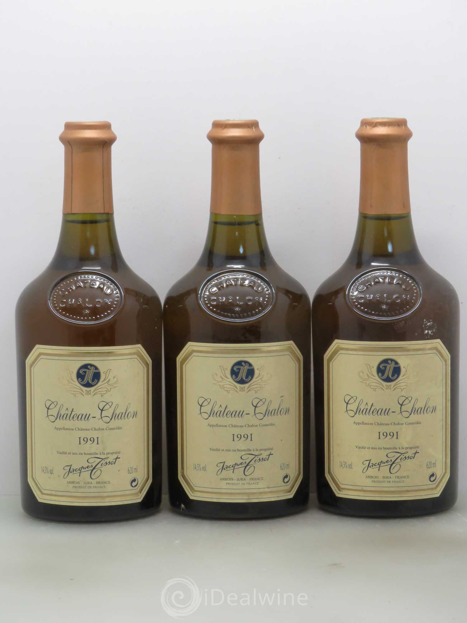 Château-Chalon Jacques Tissot 1991 - Lot de 3 bouteilles - 0