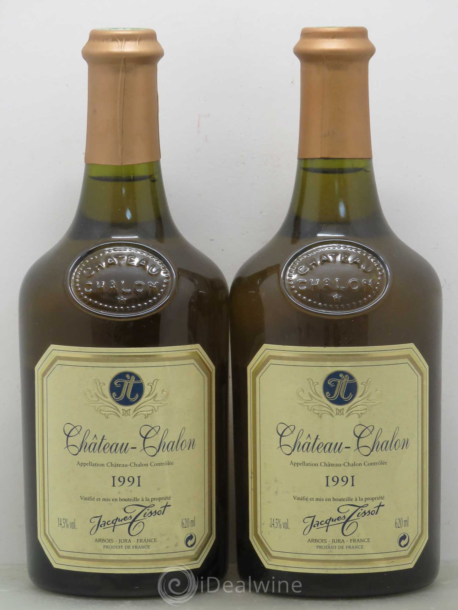 Château-Chalon Jacques Tissot 1991 - Lot de 2 bouteilles - 0