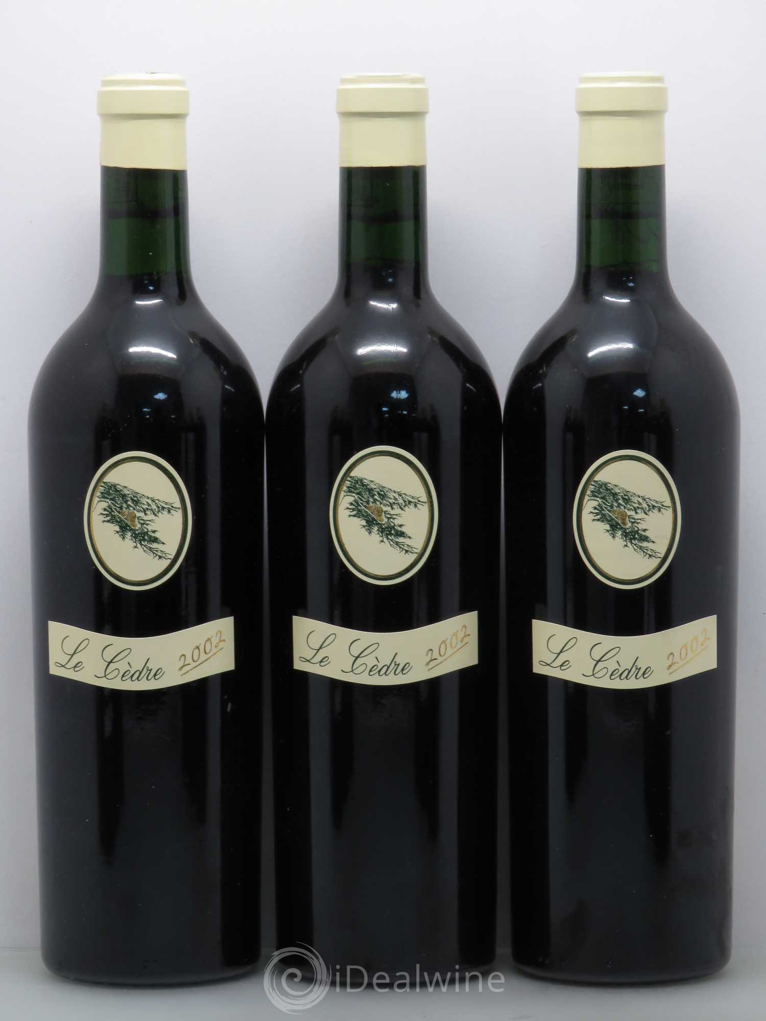 Cahors Château du Cèdre Cuvée Le Cèdre Pascal et Jean-Marc Verhaeghe 2002 - Lot de 6 bouteilles - 2