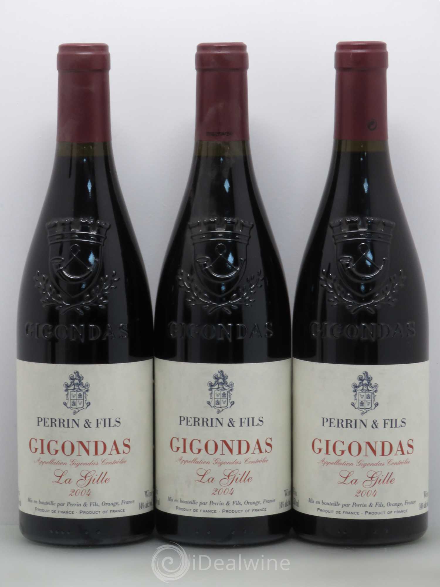 Gigondas Perrin & Fils La Gille 2004 - Posten von 6 Flaschen - 1