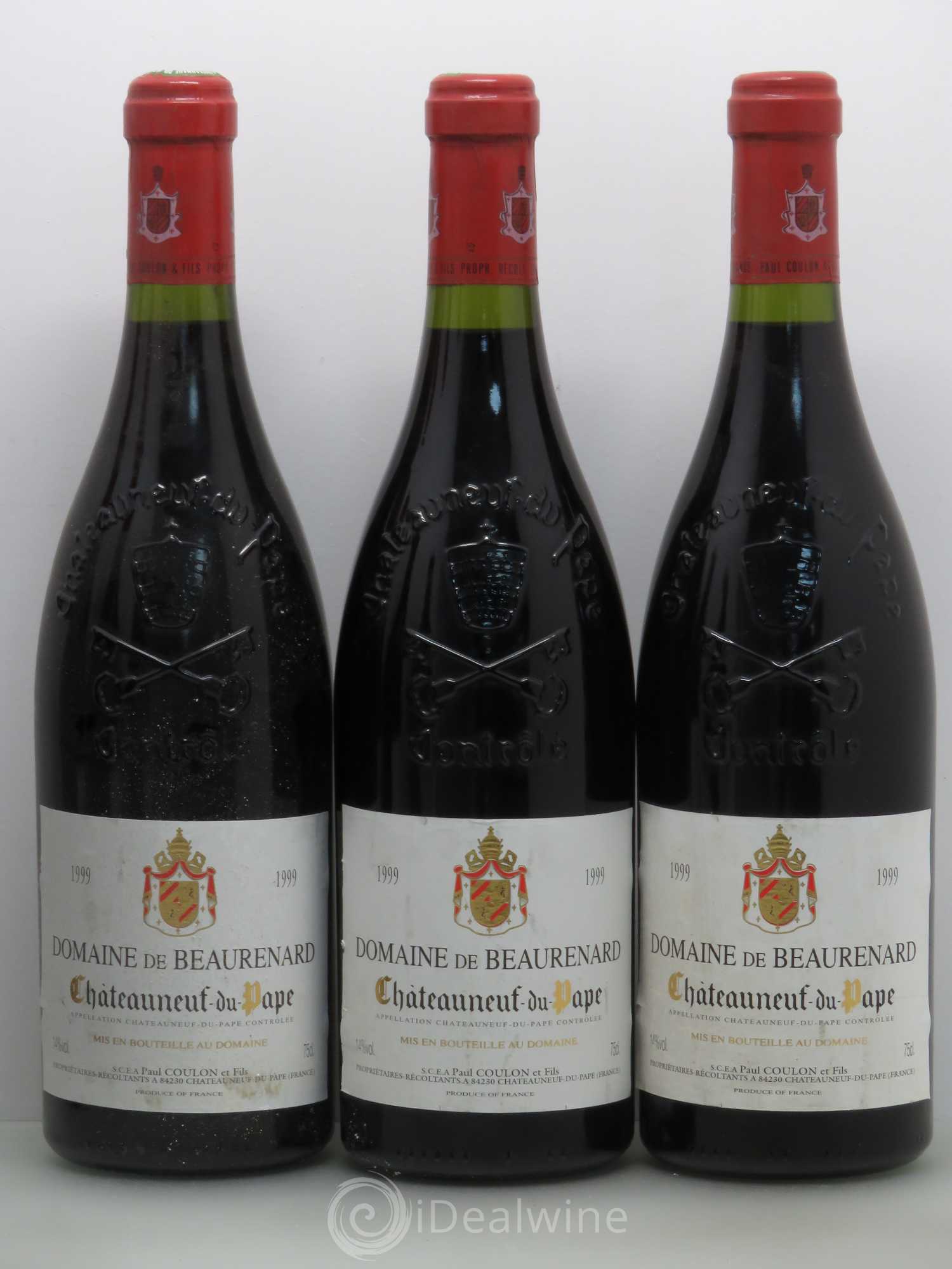 Châteauneuf-du-Pape Beaurenard (Domaine de) 1999 - Lot de 6 bouteilles - 1