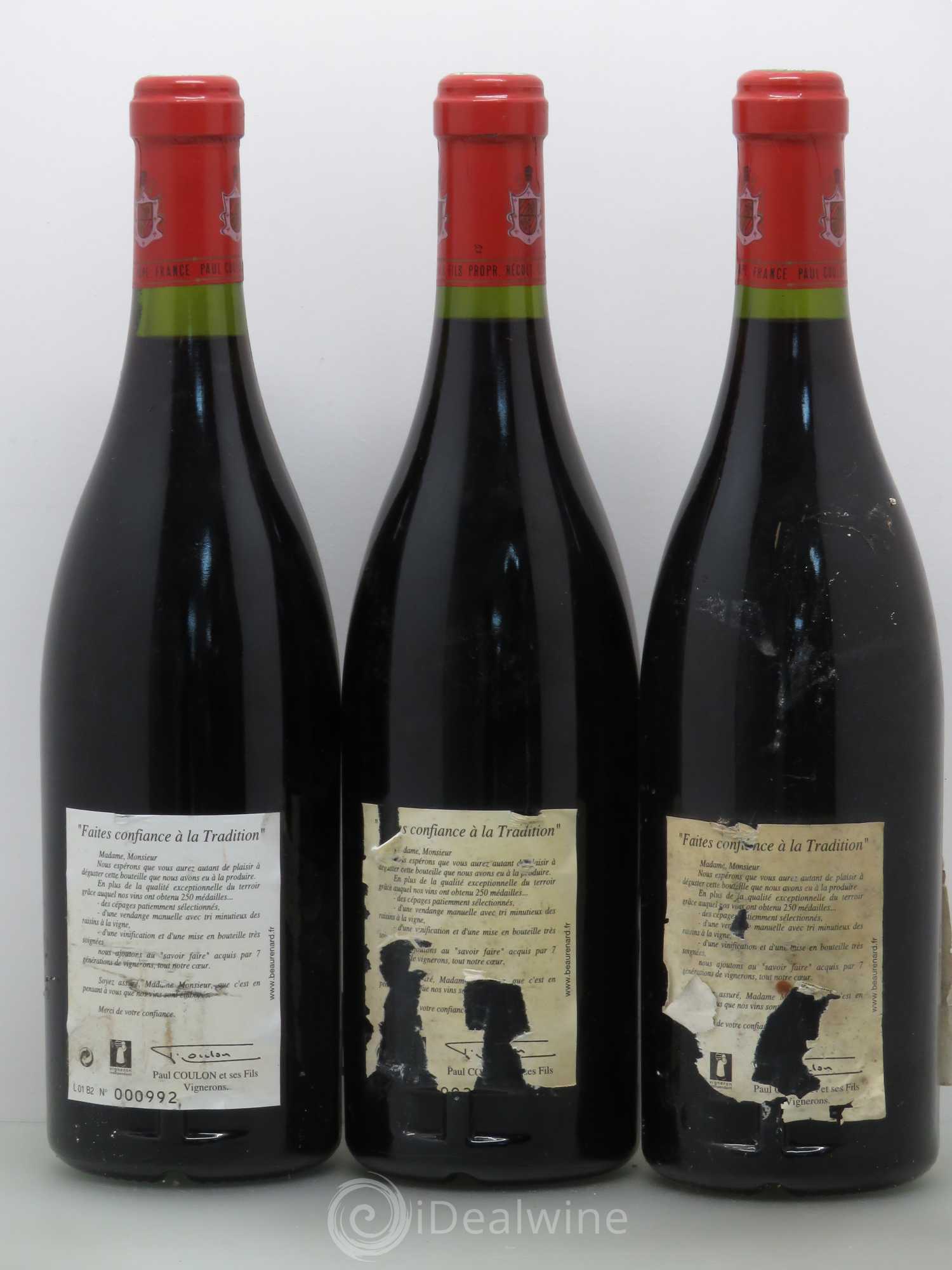 Châteauneuf-du-Pape Beaurenard (Domaine de) 1999 - Lot de 6 bouteilles - 4
