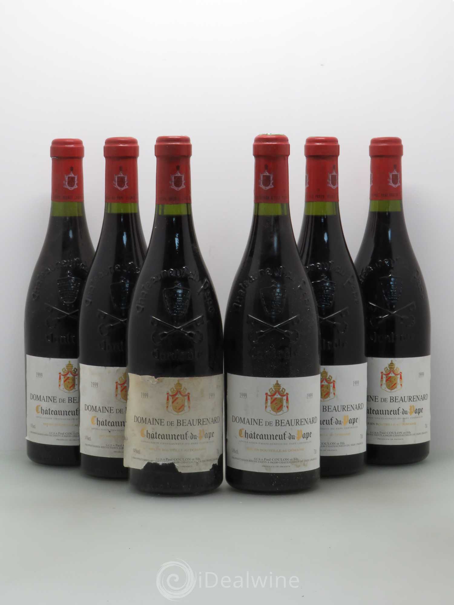 Châteauneuf-du-Pape Beaurenard (Domaine de) 1999 - Lot de 6 bouteilles - 0
