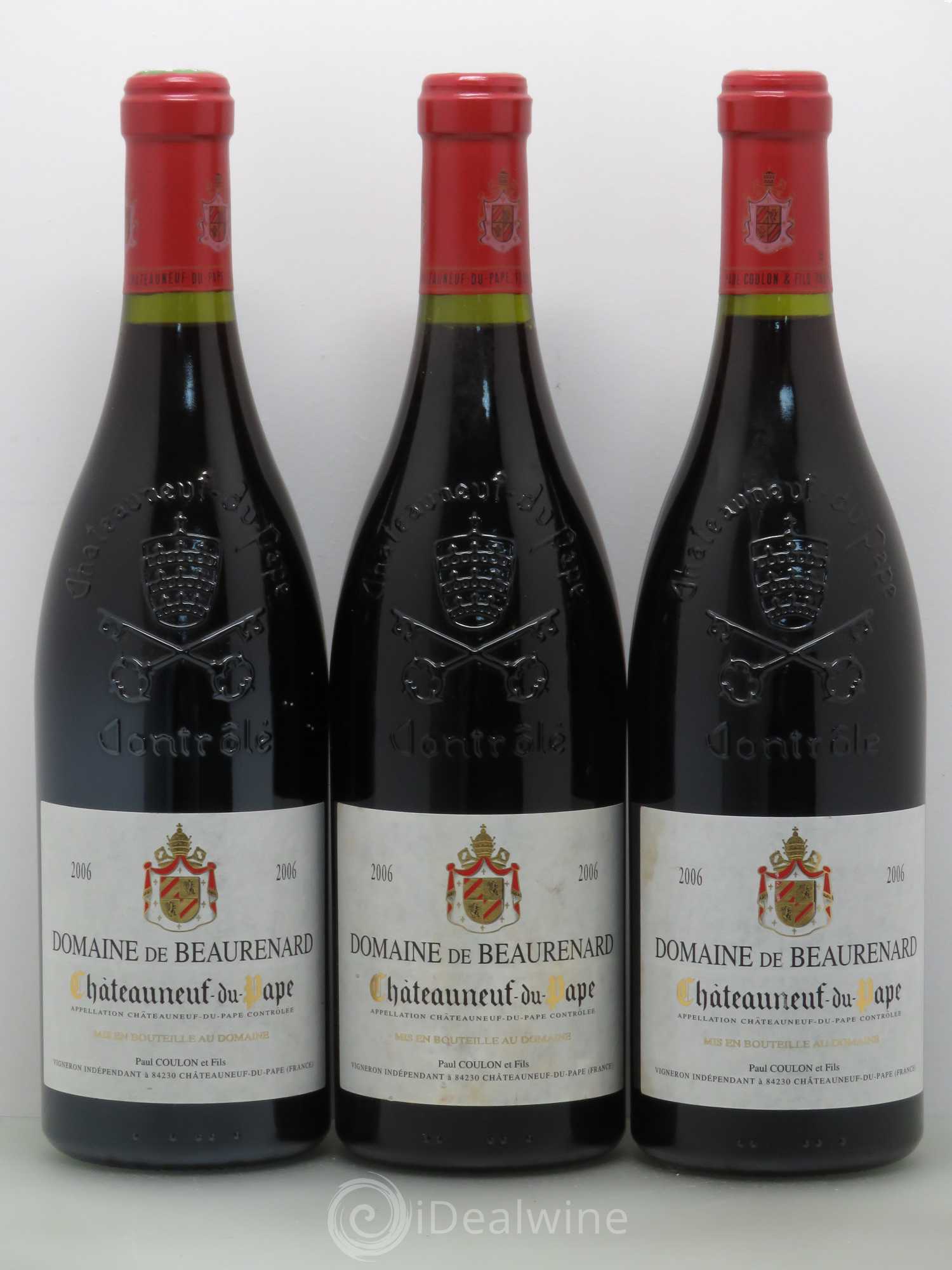 Châteauneuf-du-Pape Beaurenard (Domaine de) 2006 - Lot de 6 bouteilles - 2