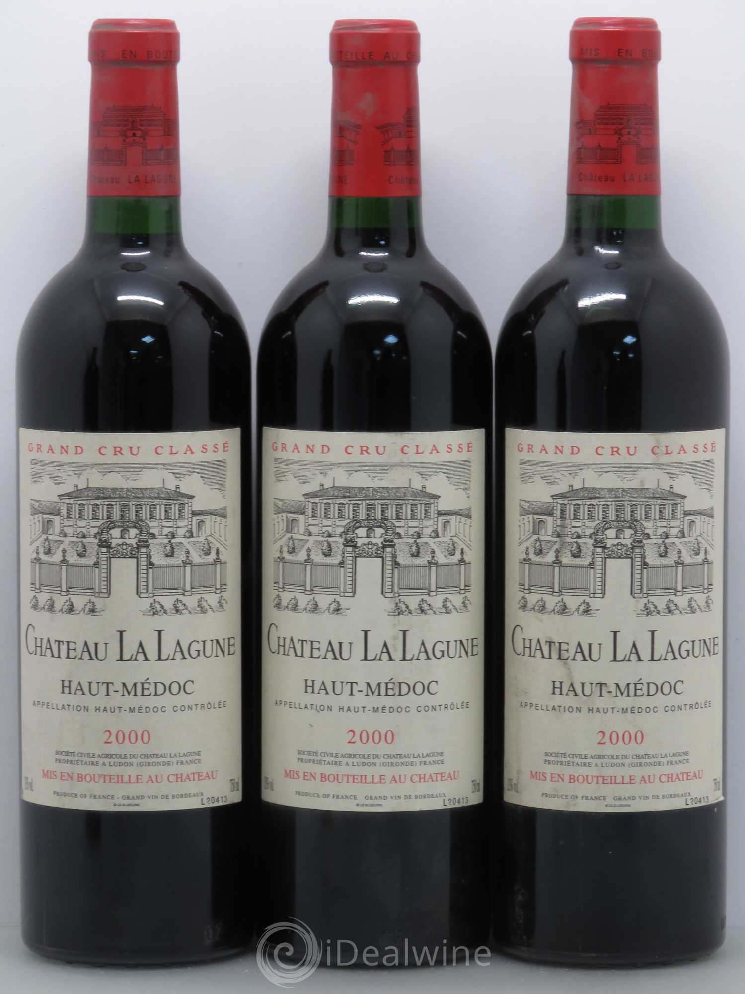 Château la Lagune 3ème Grand Cru Classé 2000 - Lot de 12 bouteilles - 2