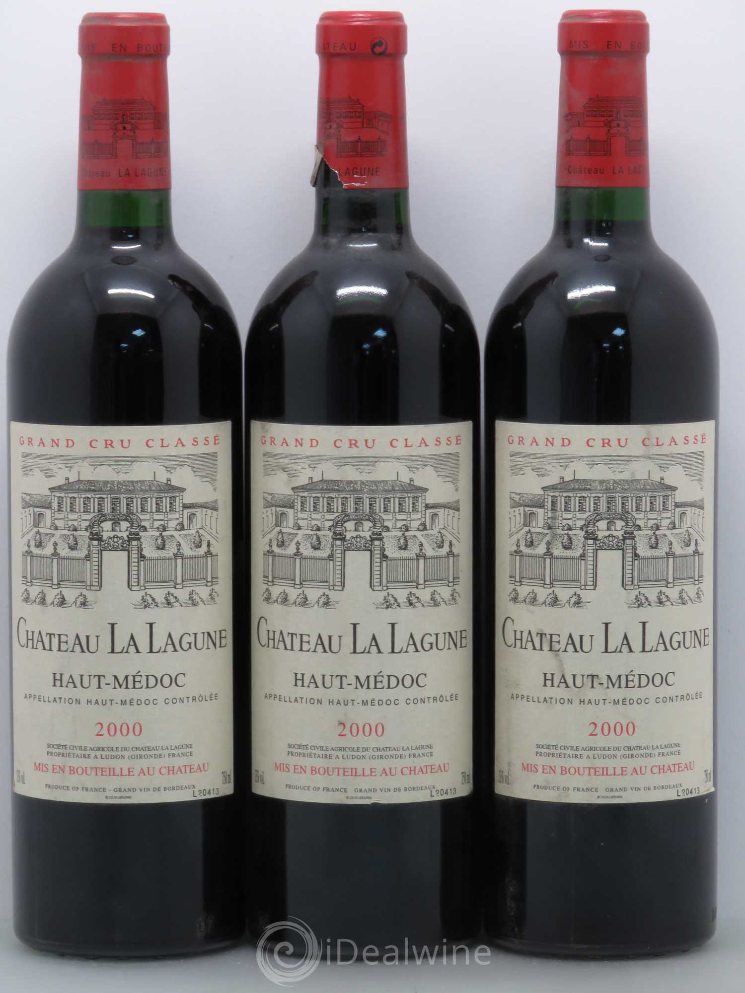Château la Lagune 3ème Grand Cru Classé 2000 - Lot de 12 bouteilles - 4