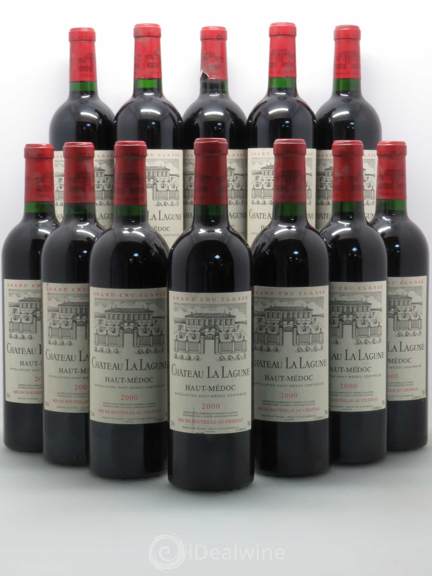 Château la Lagune 3ème Grand Cru Classé 2000 - Lot de 12 bouteilles - 0