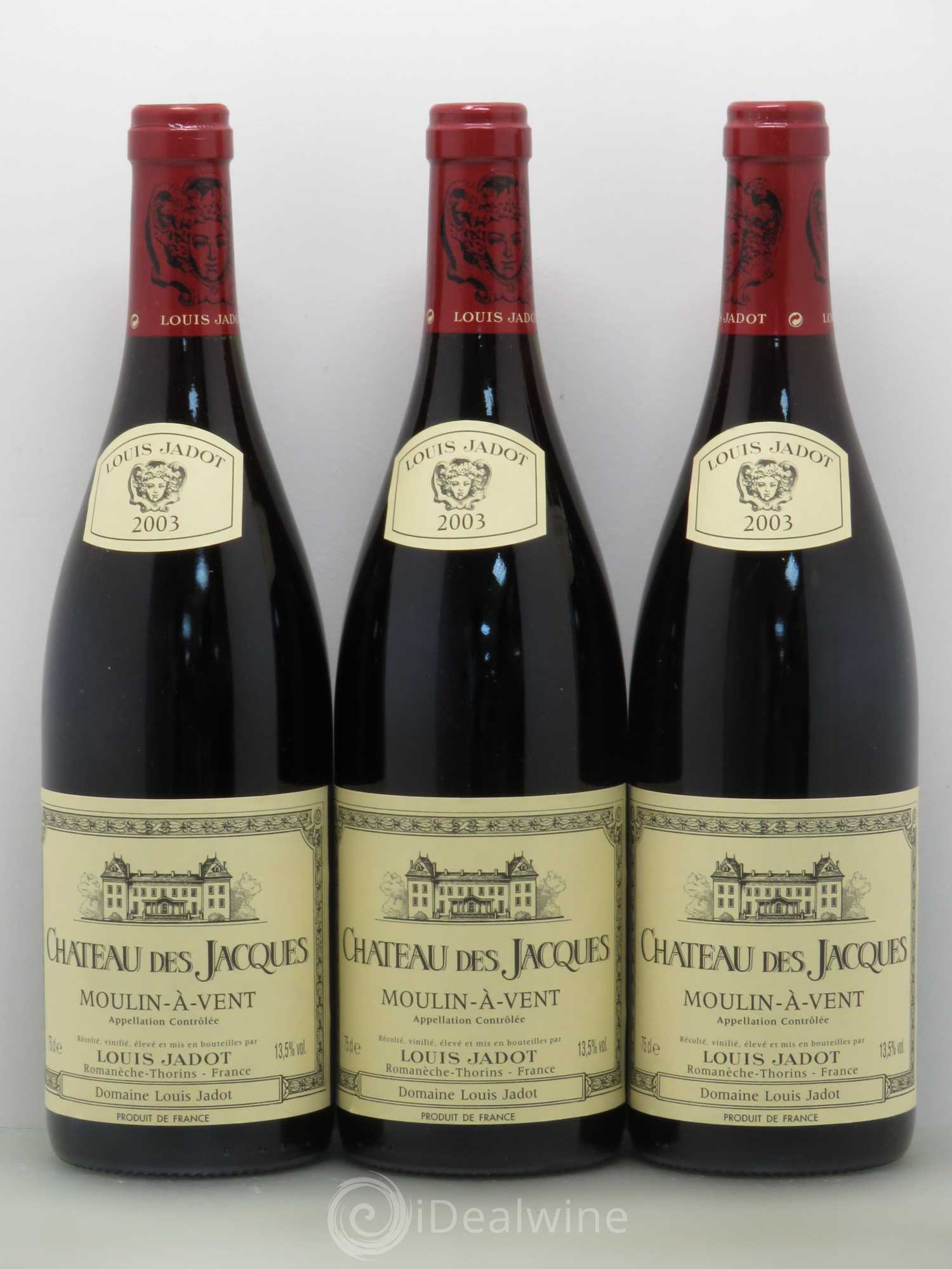 Moulin-à-Vent Château des Jacques 2003 - Lot de 6 bouteilles - 2