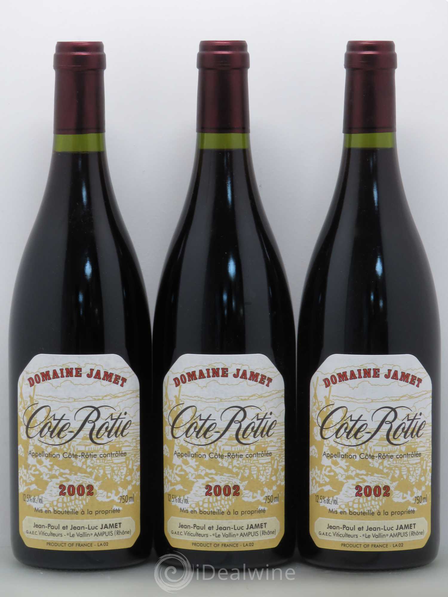 Côte-Rôtie Jamet (Domaine) 2002 - Lot de 6 bouteilles - 2