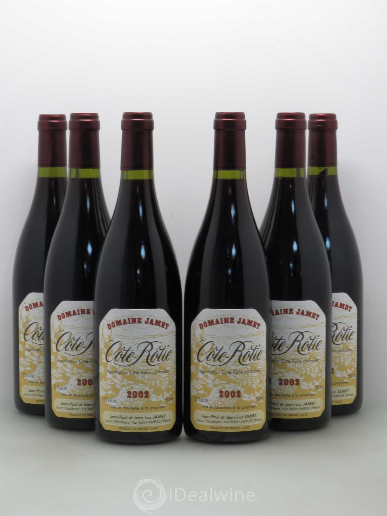 Côte-Rôtie Jamet (Domaine) 2002 - Lot de 6 bouteilles - 0