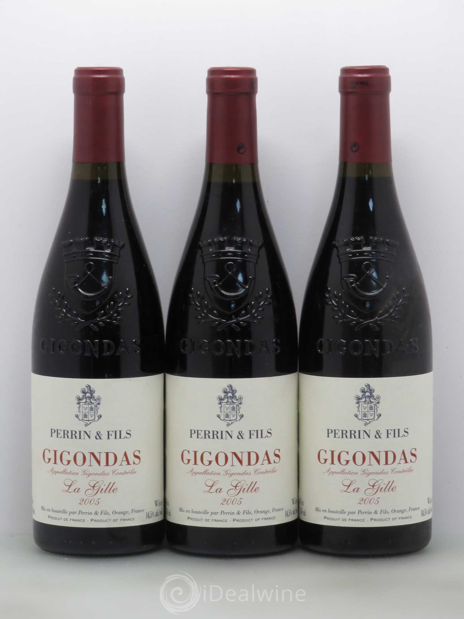 Gigondas Perrin & Fils La Gille 2005 - Posten von 6 Flaschen - 1