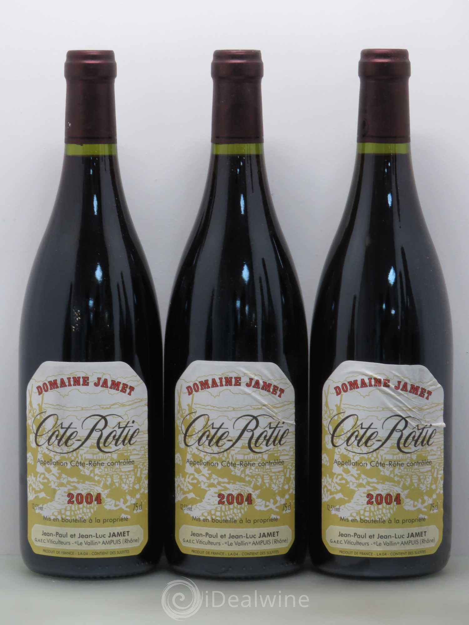 Côte-Rôtie Jamet (Domaine) 2004 - Lot de 6 bouteilles - 1