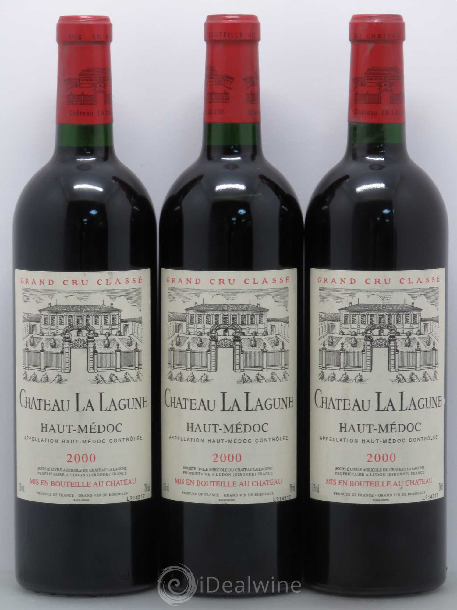 Château la Lagune 3ème Grand Cru Classé 2000 - Lot de 12 bouteilles - 2