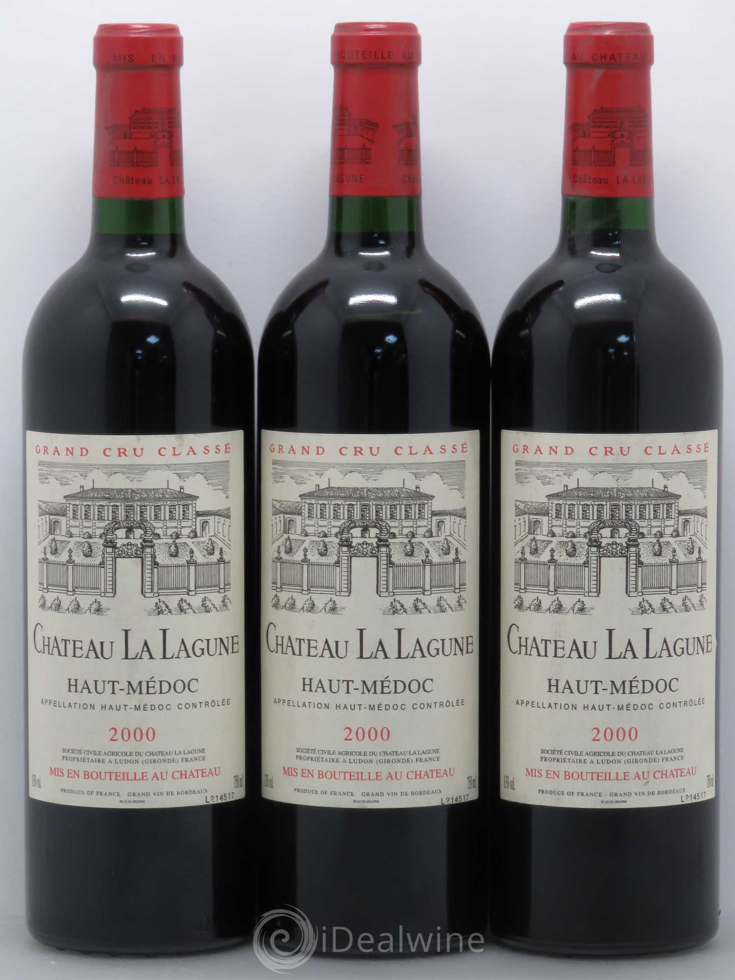 Château la Lagune 3ème Grand Cru Classé 2000 - Lot de 12 bouteilles - 4