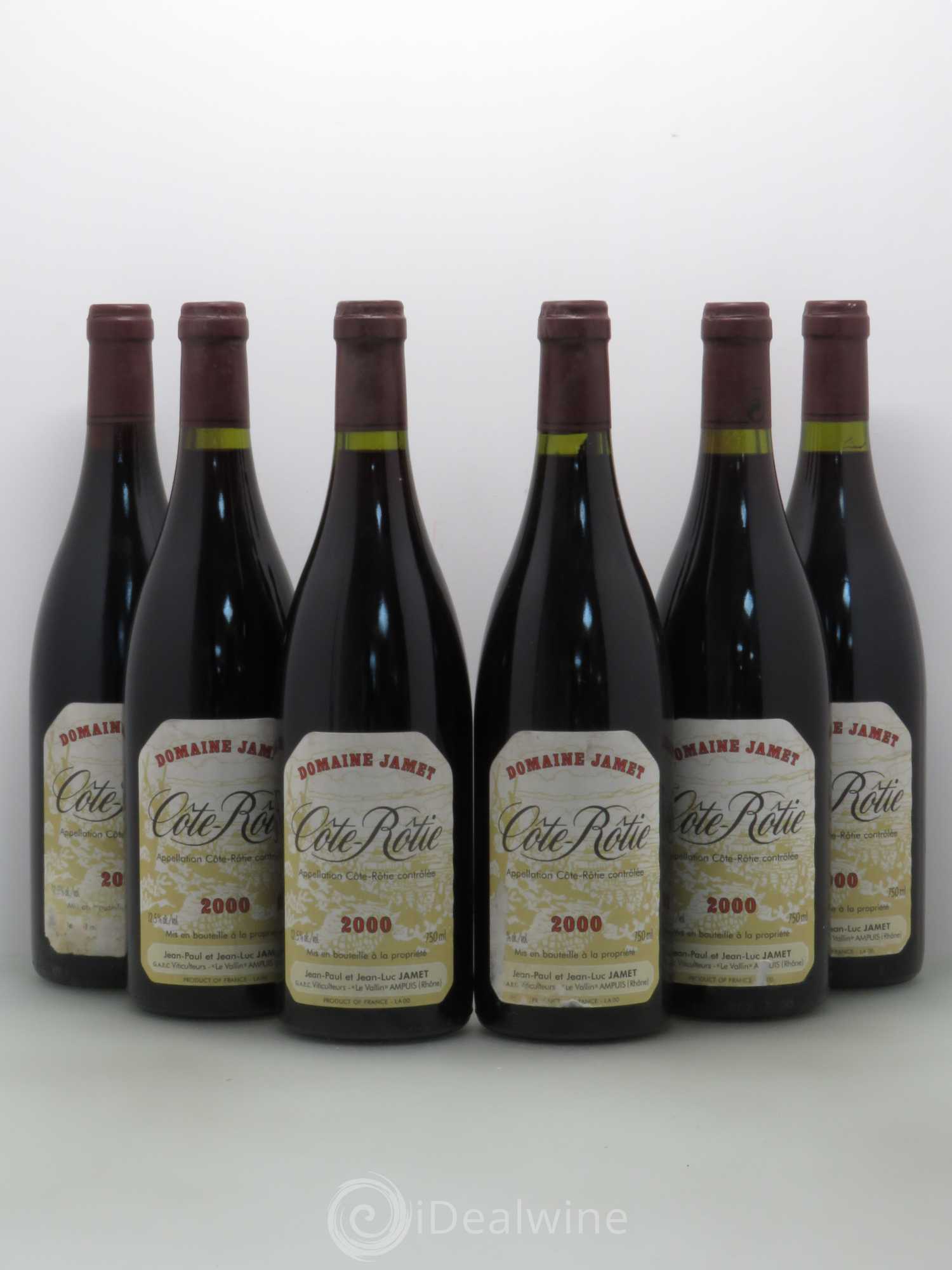 Côte-Rôtie Jamet (Domaine) 2000 - Lot de 6 bouteilles - 0