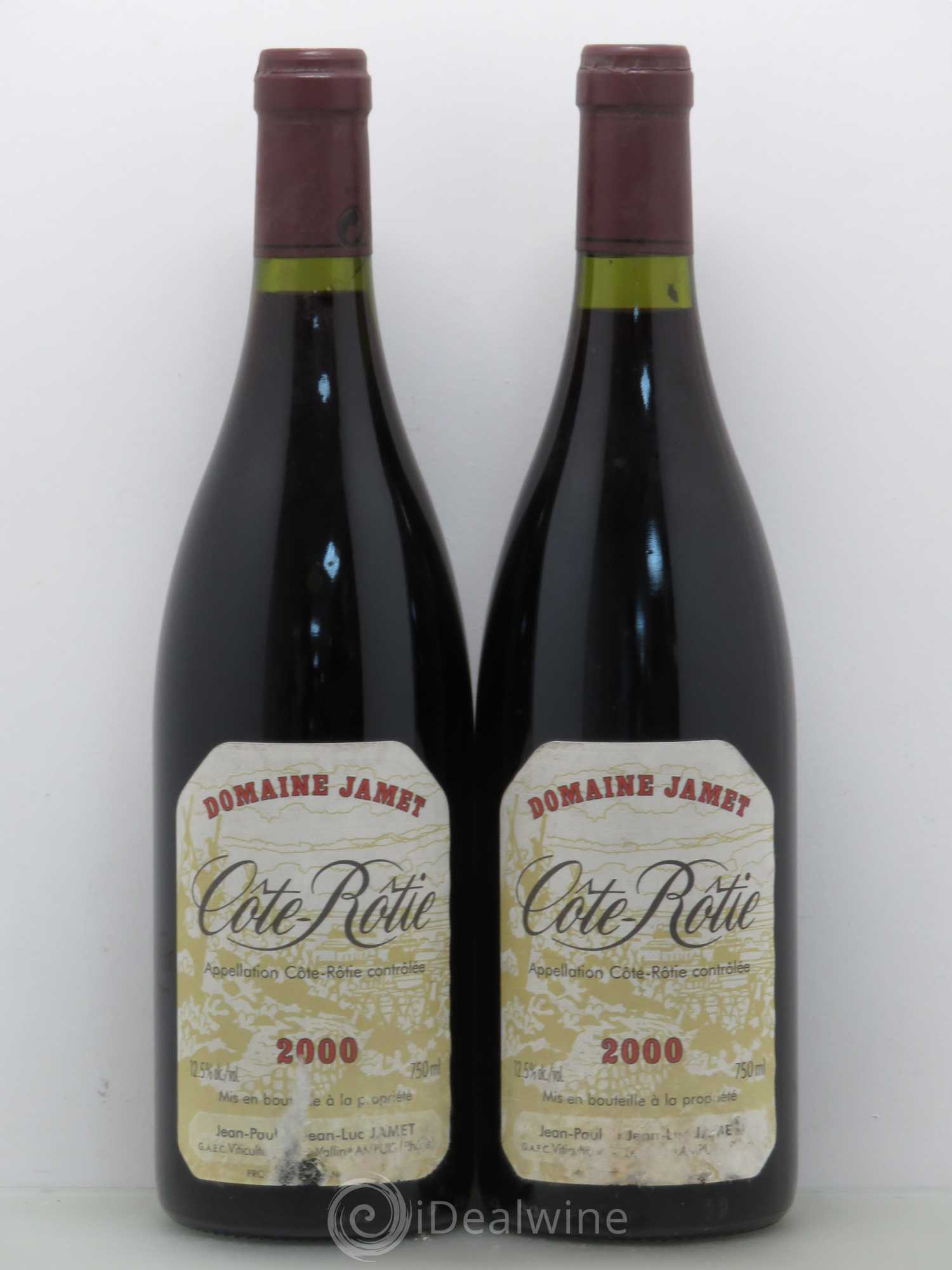 Côte-Rôtie Jamet (Domaine) 2000 - Lot de 2 bouteilles - 0