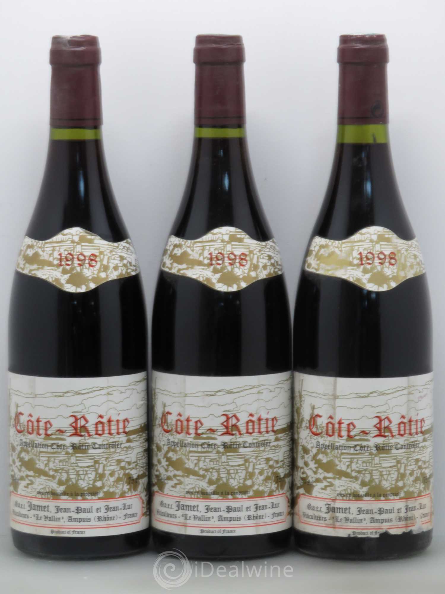 Côte-Rôtie Jamet (Domaine) 1998 - Lot de 6 bouteilles - 2