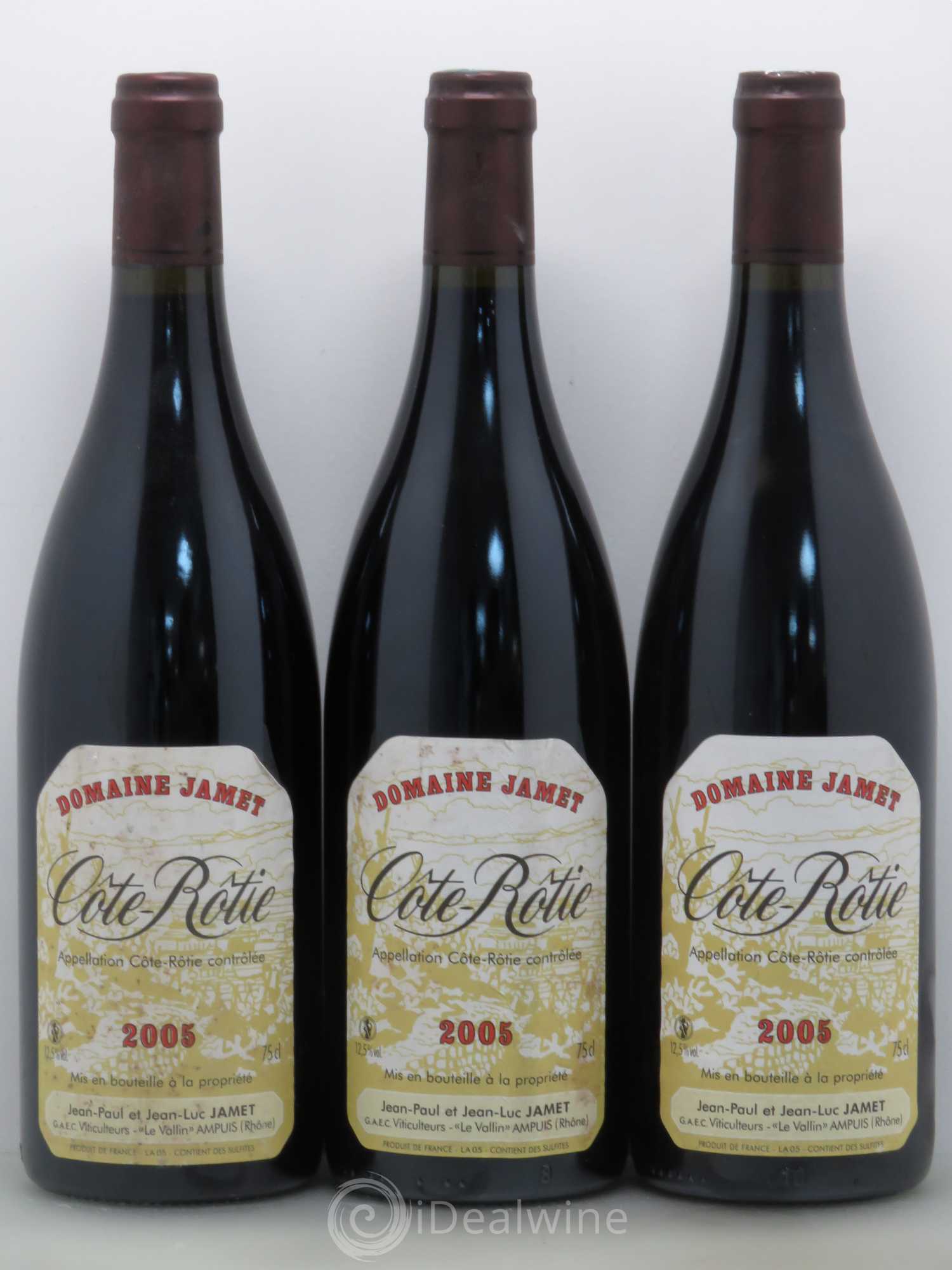 Côte-Rôtie Jamet (Domaine) 2005 - Lot de 3 bouteilles - 0