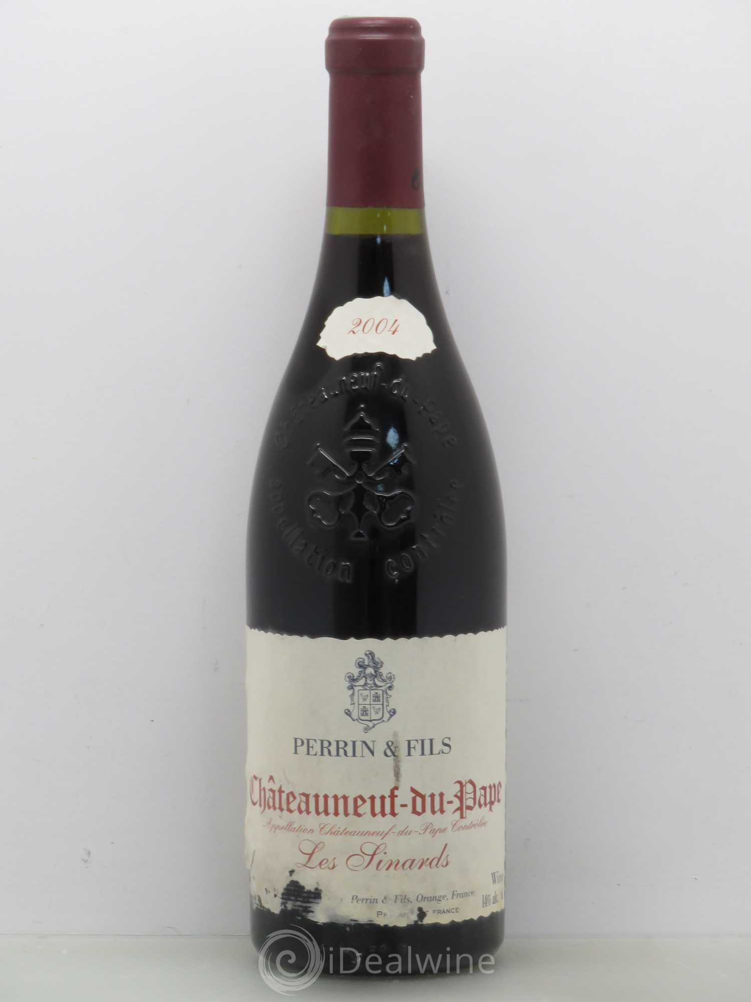 Châteauneuf-du-Pape Perrin & Fils Les Sinards 2004 - Lot of 1 bottle - 0