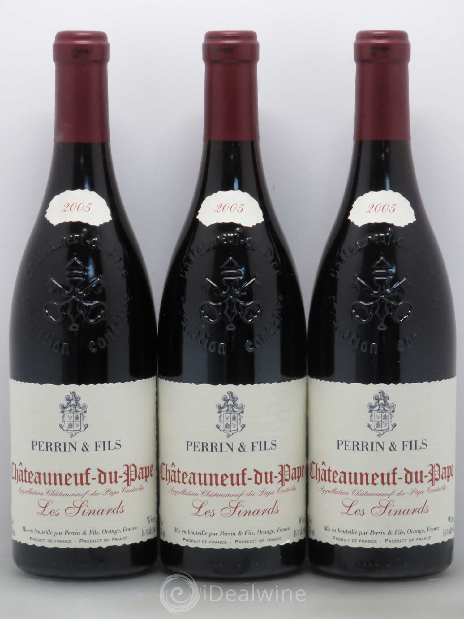 Châteauneuf-du-Pape Perrin & Fils Les Sinards 2005 - Lot de 6 bouteilles - 2