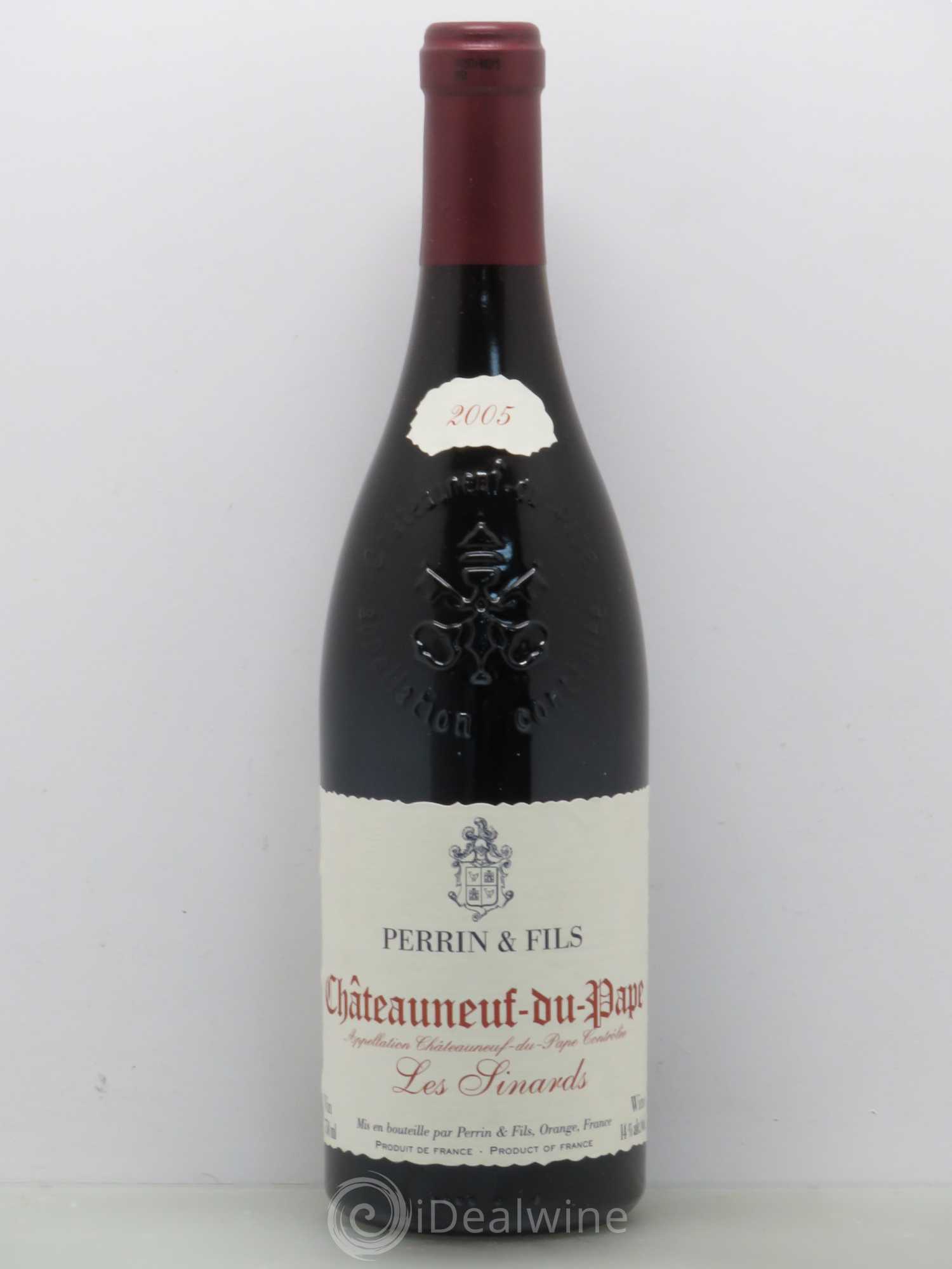 Châteauneuf-du-Pape Perrin & Fils Les Sinards 2005 - Lot de 1 bouteille - 0