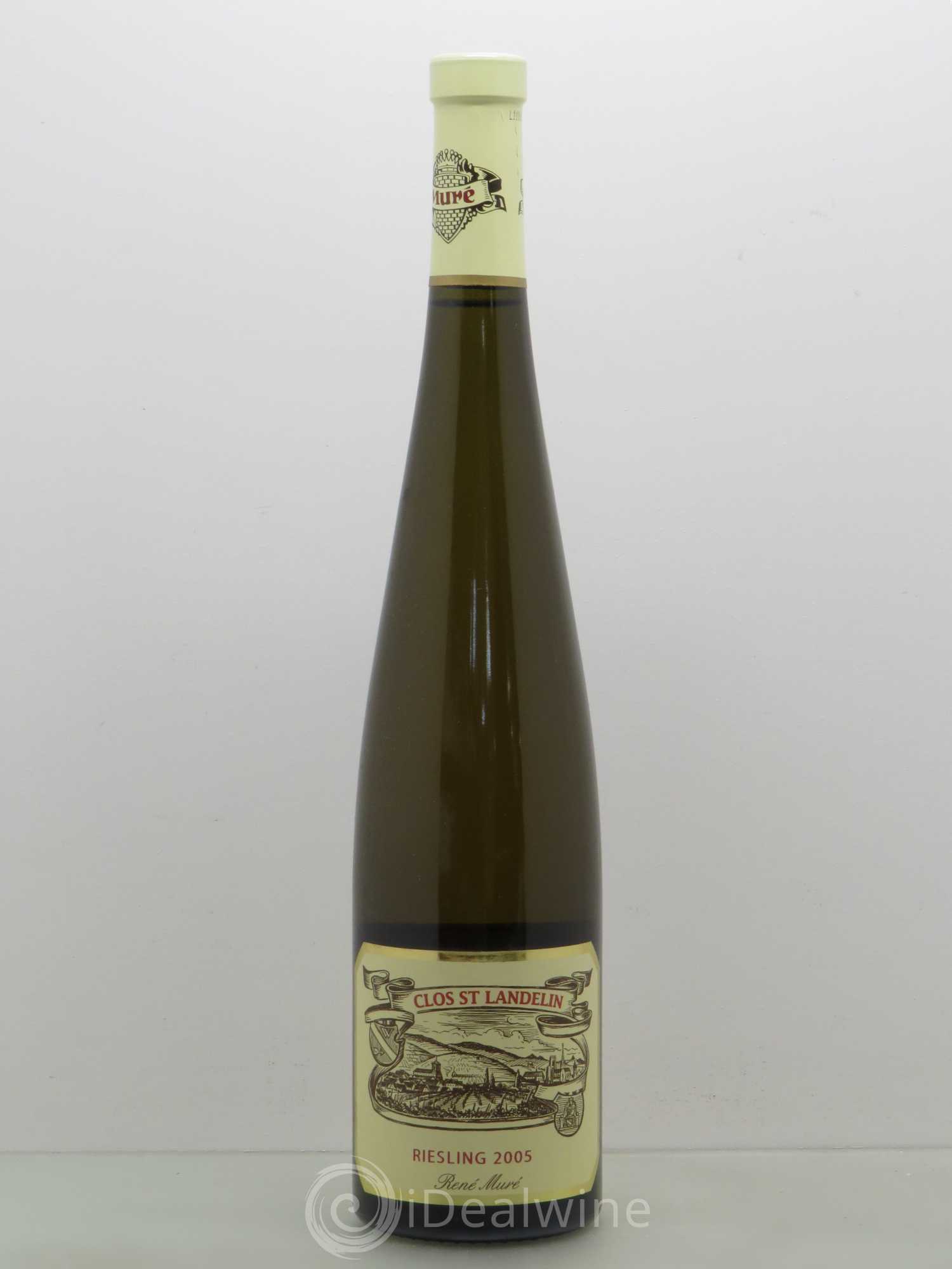 Riesling Grand Cru Vorbourg Clos Saint Landelin Rene Mure 2005 - Posten von 1 Flasche - 0
